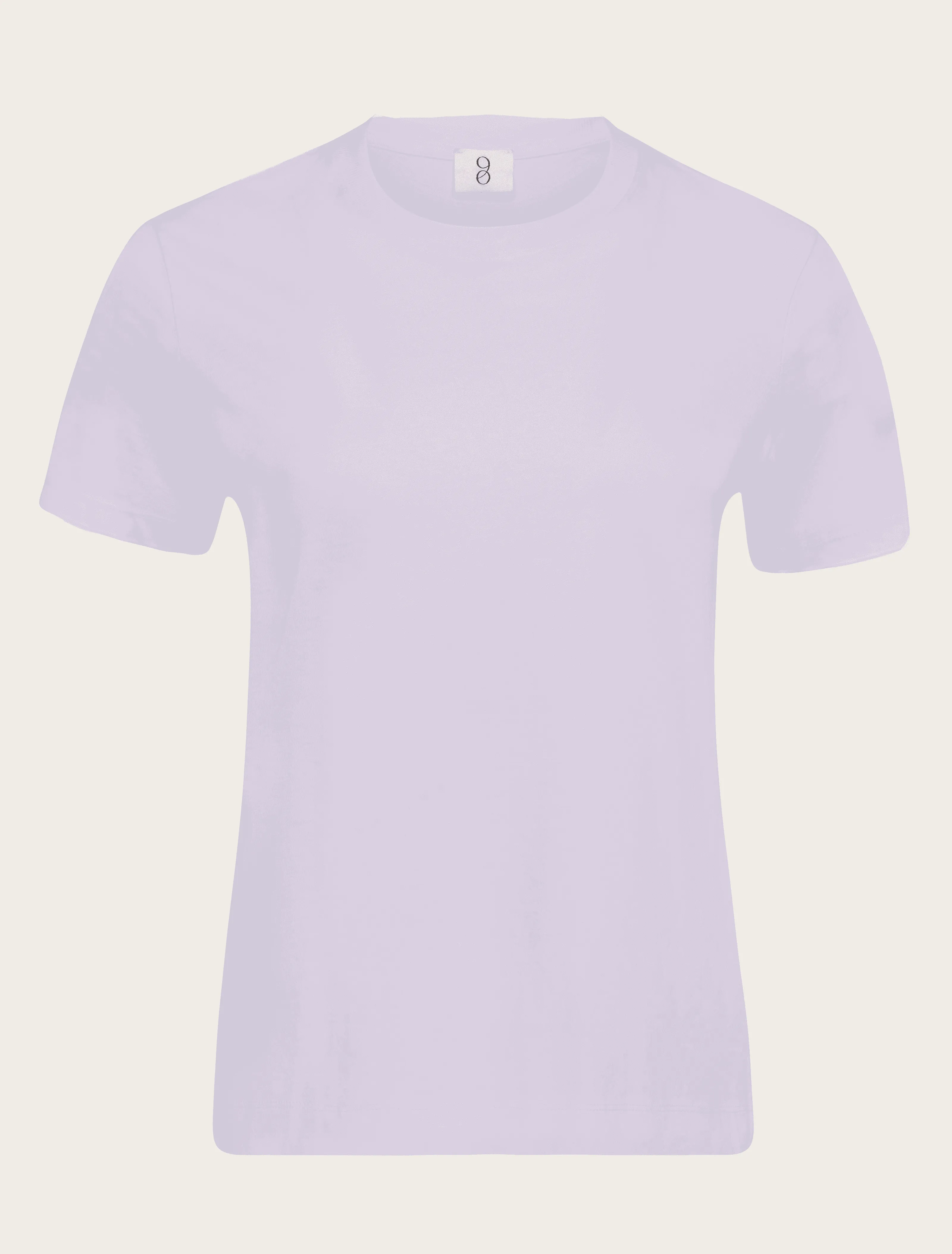 Drew Classic Cotton T-Shirt in Lavendula sold by Ninety Percent product image thumbnail 2