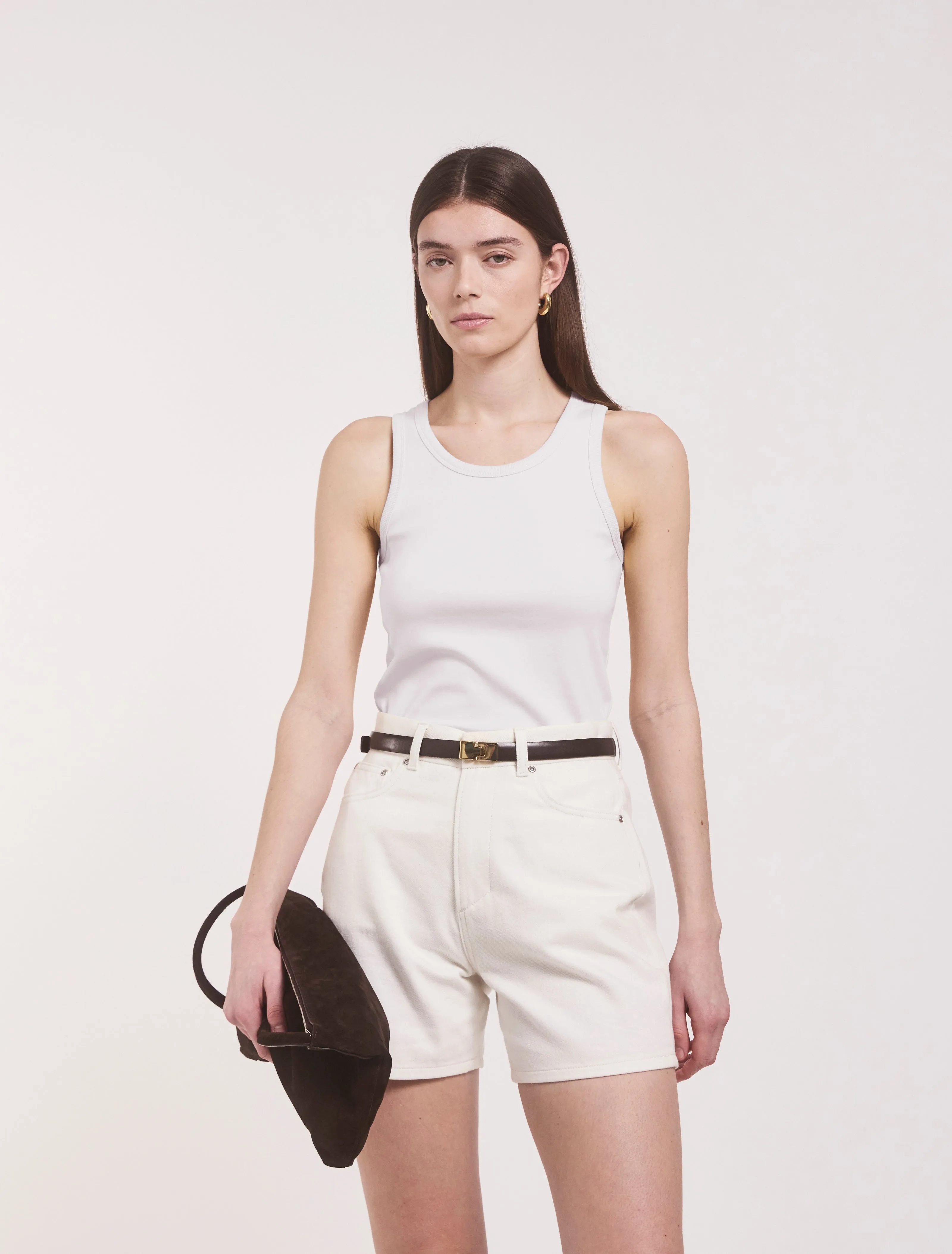 Signature Tank in White sold by Ninety Percent