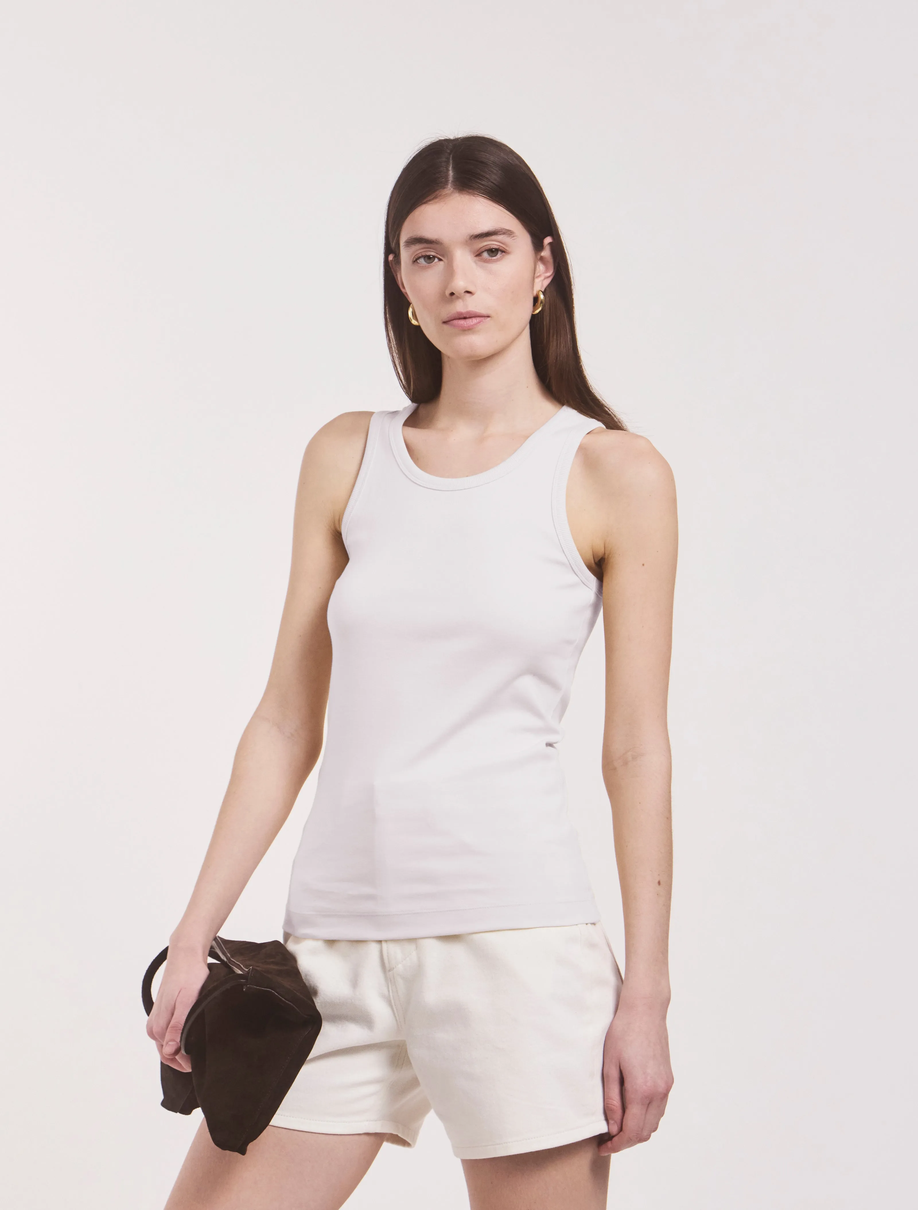 Signature Tank in White sold by Ninety Percent product image thumbnail 3