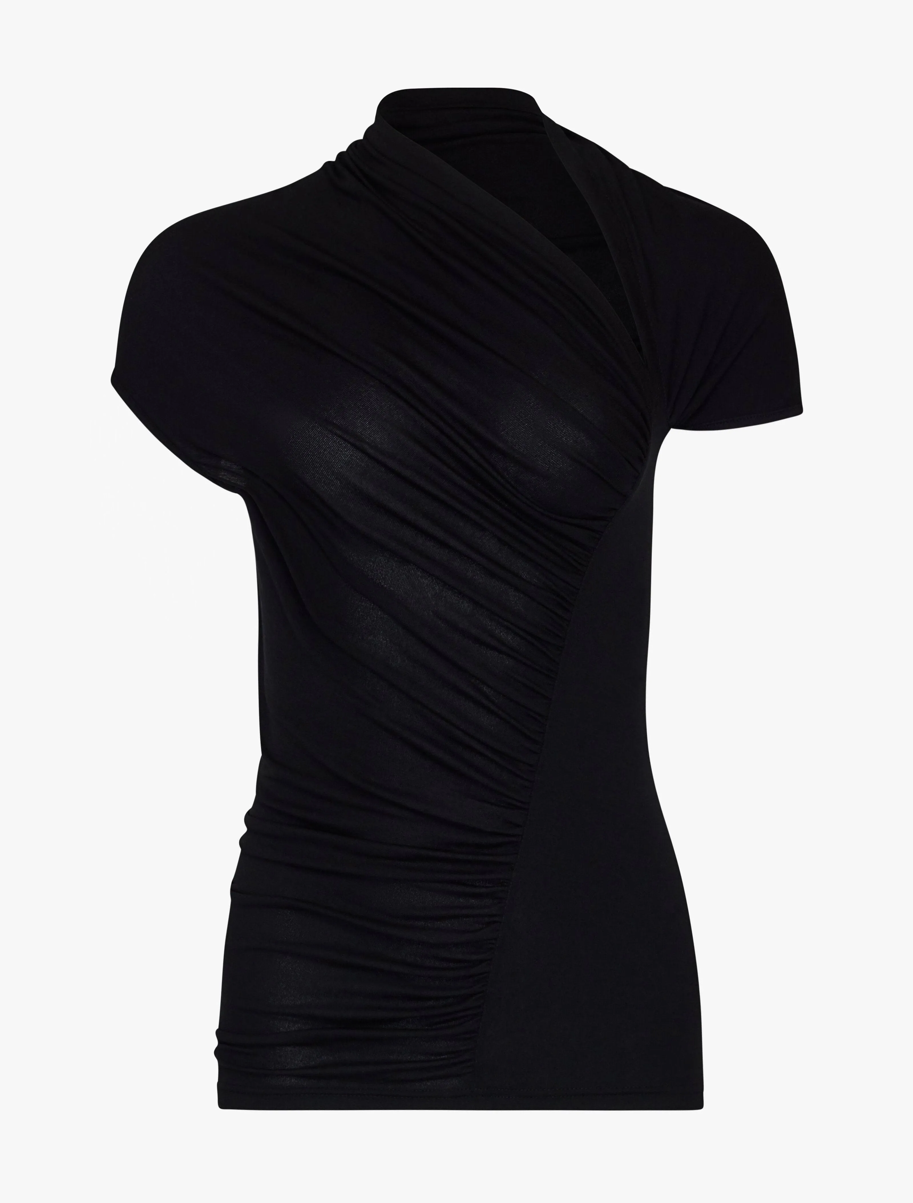 Scarab Micromodal Cut Out Top in Black sold by Ninety Percent product image thumbnail 5