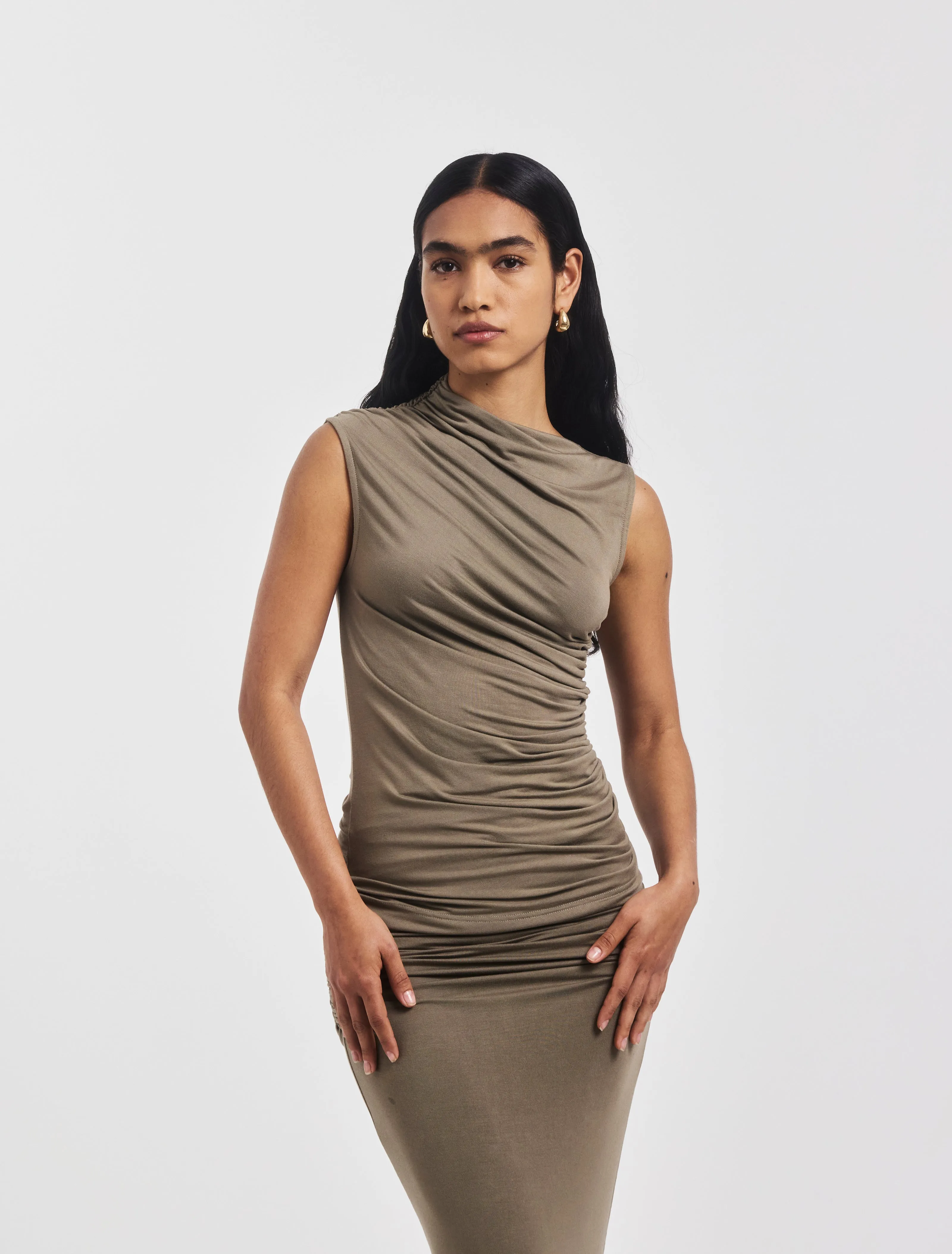 Lui Top in Sage sold by Ninety Percent product image thumbnail 3