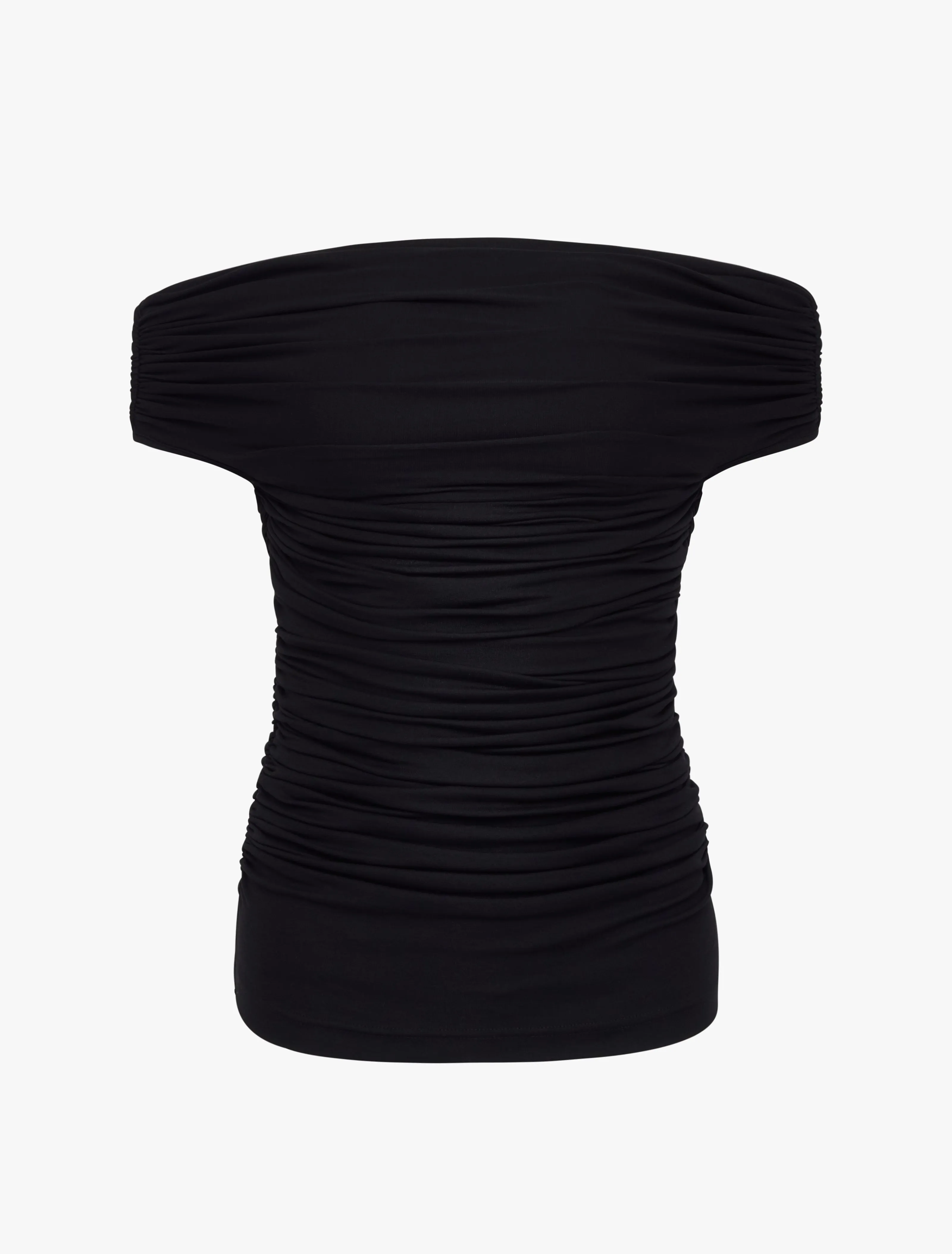 Noho Micromodal Ruched Top in Black sold by Ninety Percent product image thumbnail 5