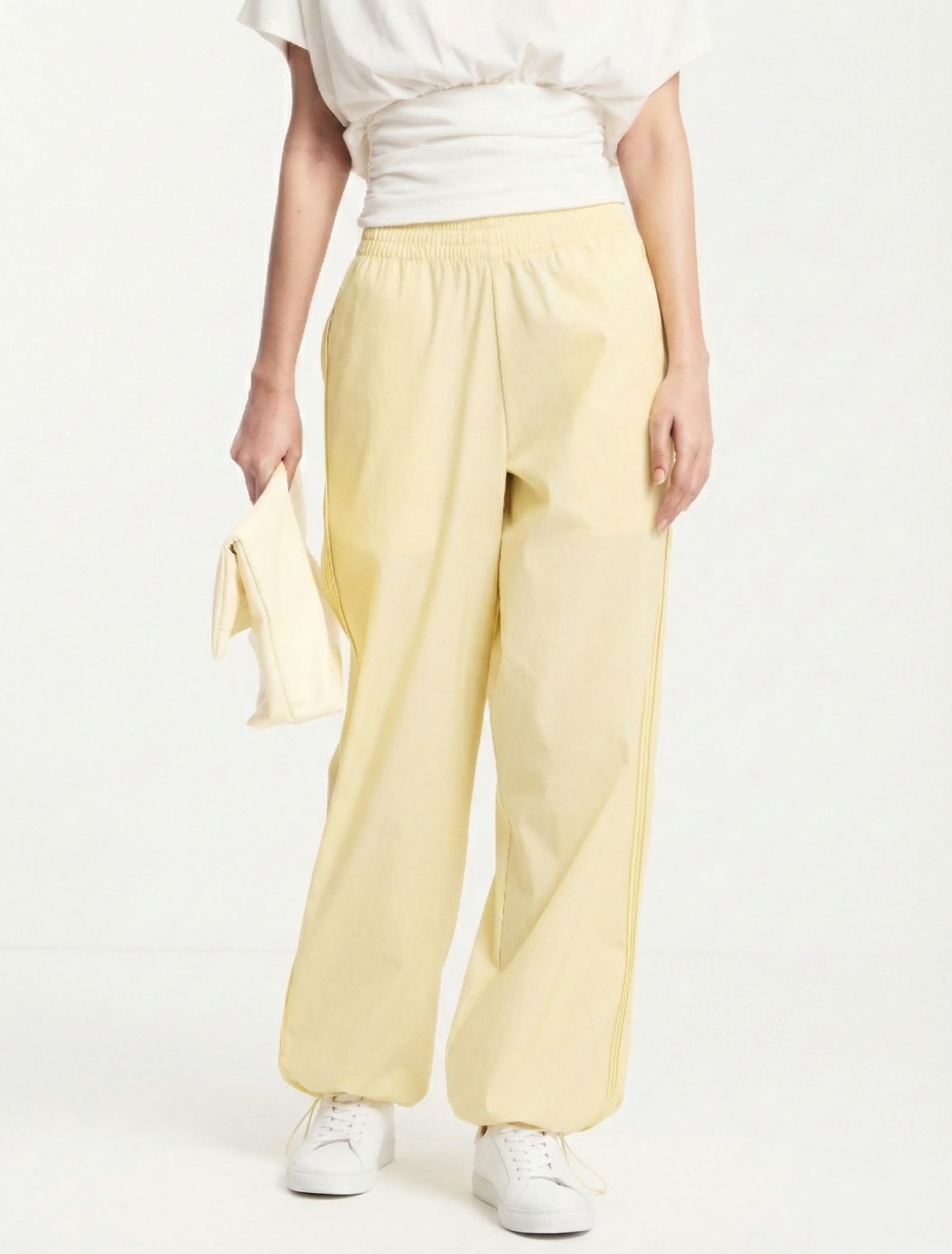 Etta Smart Cargo Pant in Butter Milk sold by Ninety Percent product image thumbnail 2