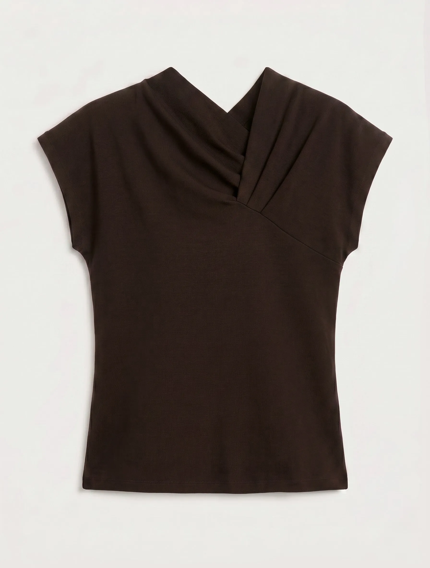 Blaine Top In Bitter Chocolate sold by Ninety Percent product image thumbnail 4