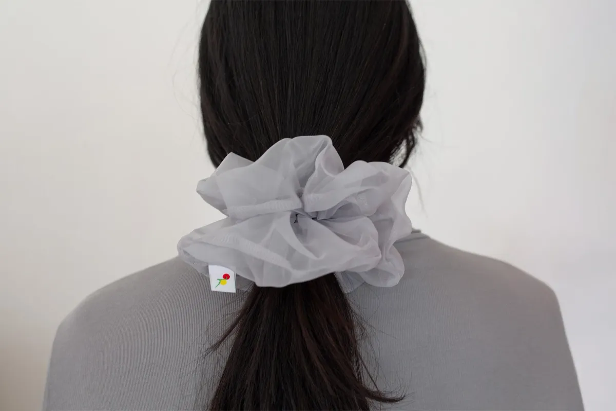 Organza Scrunchie - Oyster sold by Gil Rodriguez