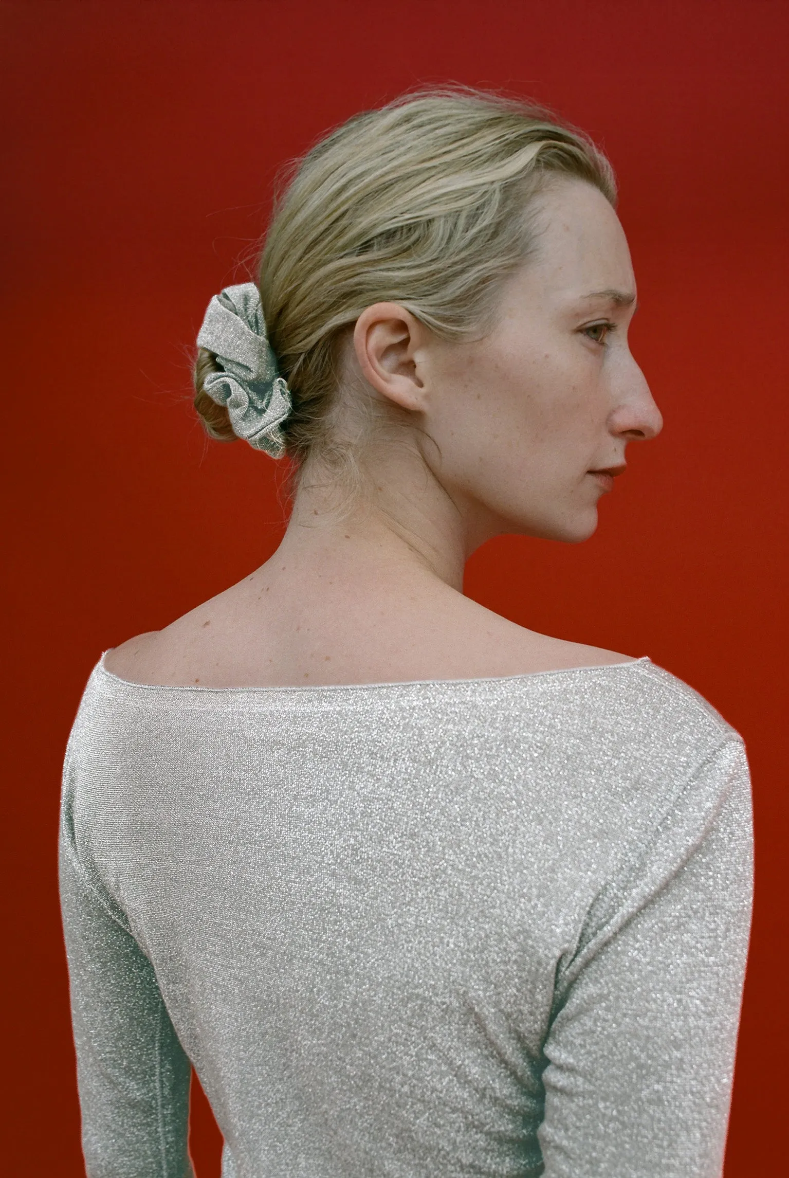 Shimmer Knit Scrunchie - Oyster sold by Gil Rodriguez product image thumbnail 4