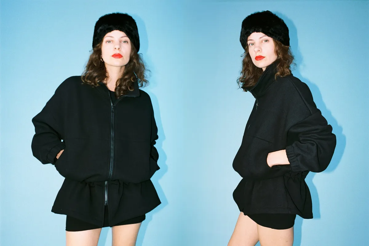 Fleece City Jacket - Black sold by Gil Rodriguez