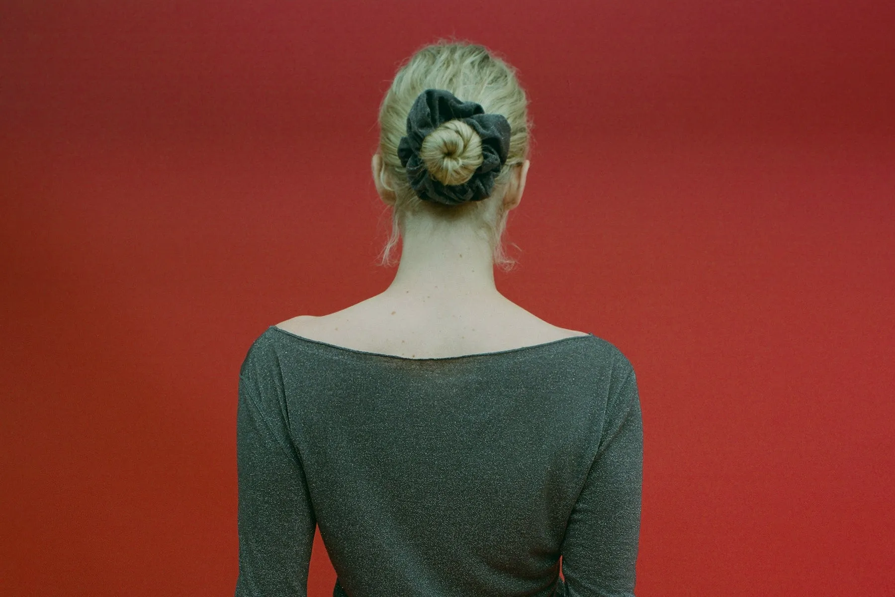 Shimmer Knit Scrunchie - Espresso sold by Gil Rodriguez product image thumbnail 2