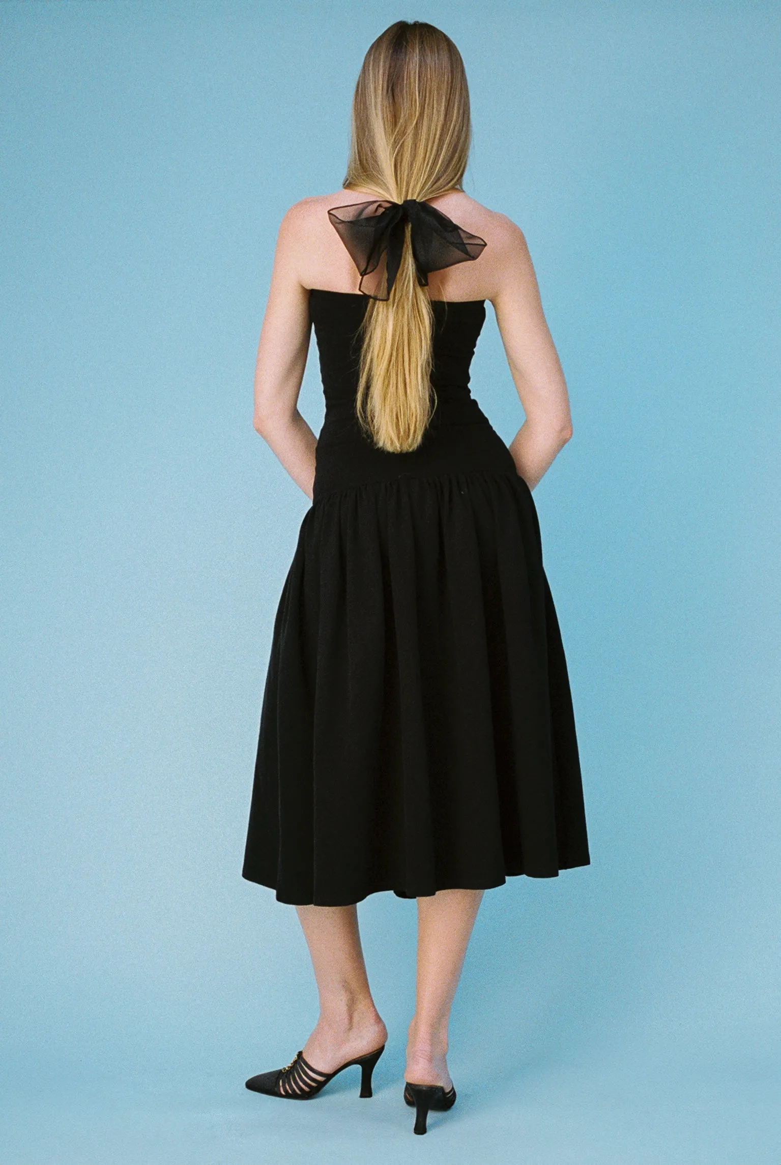 Tube Dropwaist Convertible Dress - Black sold by Gil Rodriguez product image thumbnail 5