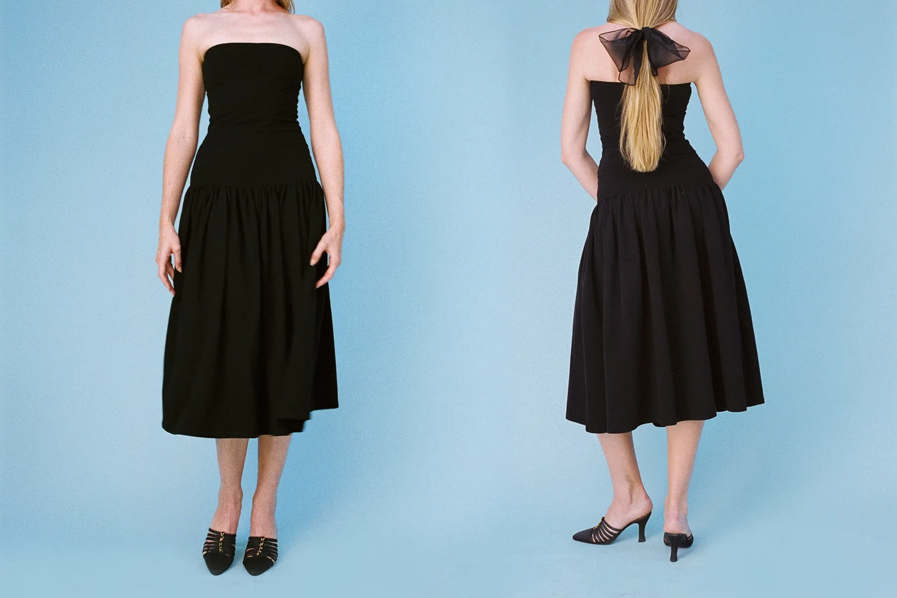 Tube Dropwaist Convertible Dress - Black sold by Gil Rodriguez product image thumbnail 2