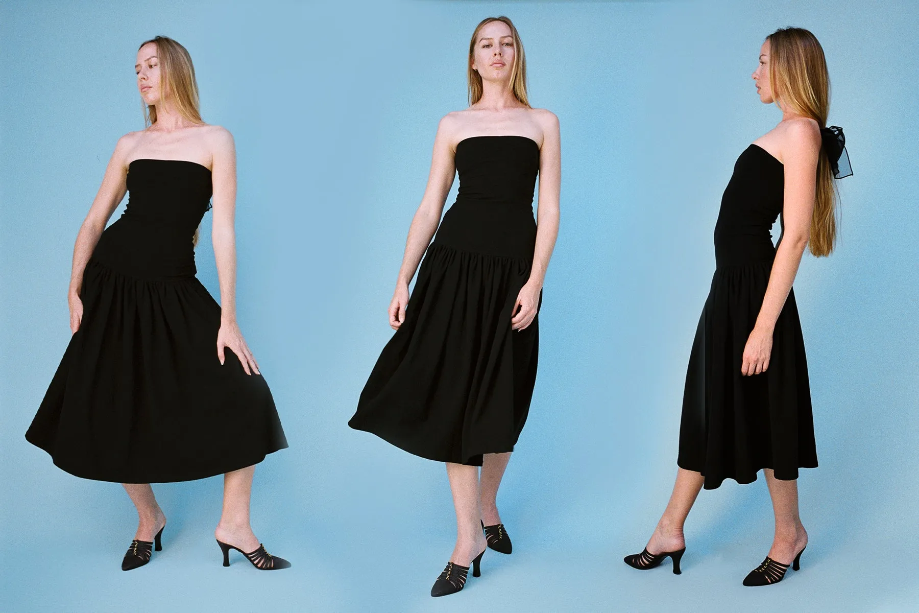 Tube Dropwaist Convertible Dress - Black sold by Gil Rodriguez