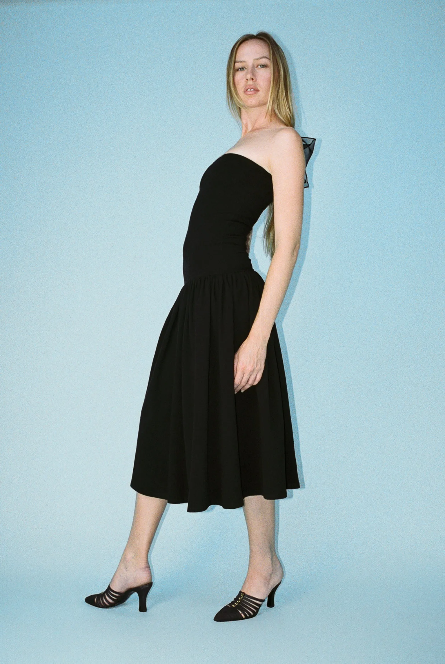 Tube Dropwaist Convertible Dress - Black sold by Gil Rodriguez product image thumbnail 3