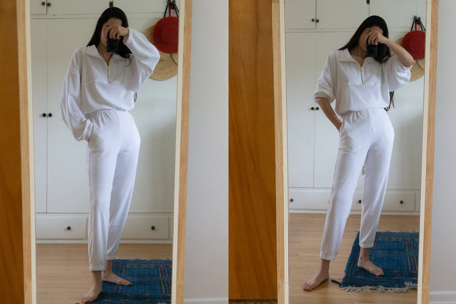 Beachwood Terry Sweatpant - White (Original Stock) sold by Gil Rodriguez product image thumbnail 3