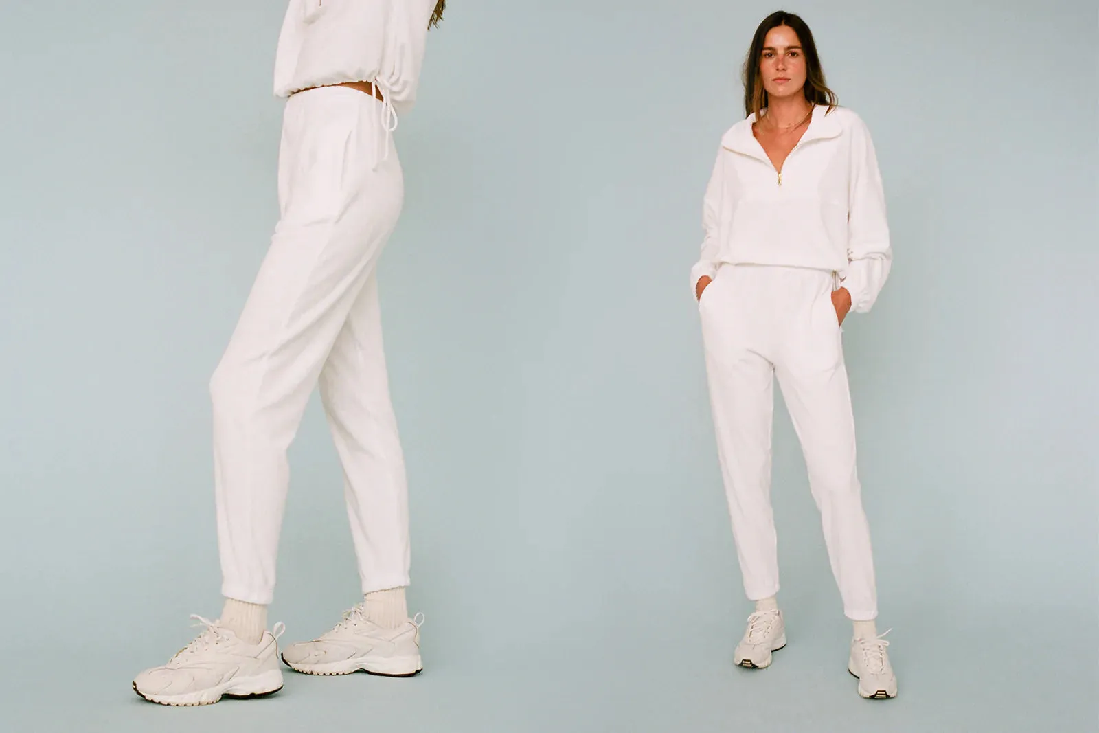 Beachwood Terry Sweatpant - White (Original Stock) sold by Gil Rodriguez