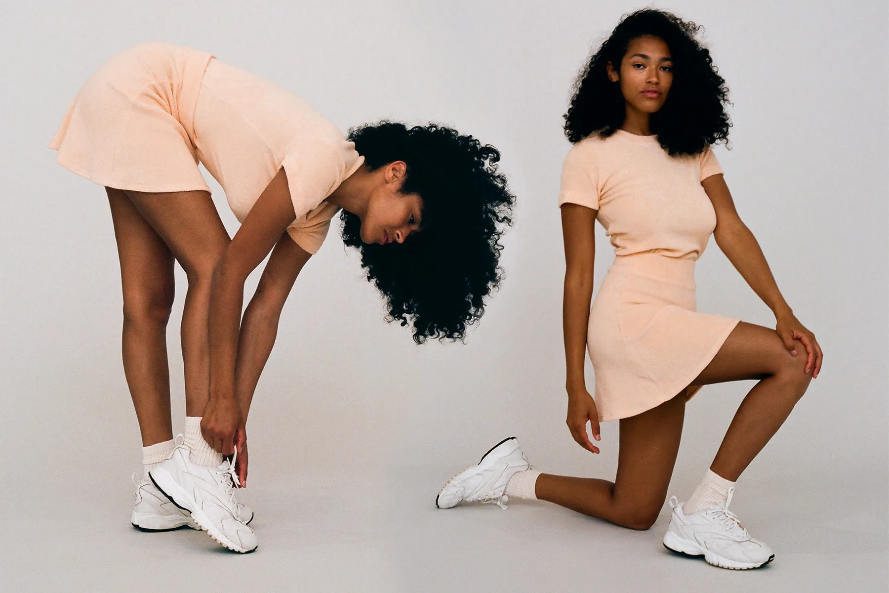 Terry Tennis Skirt - Peach sold by Gil Rodriguez