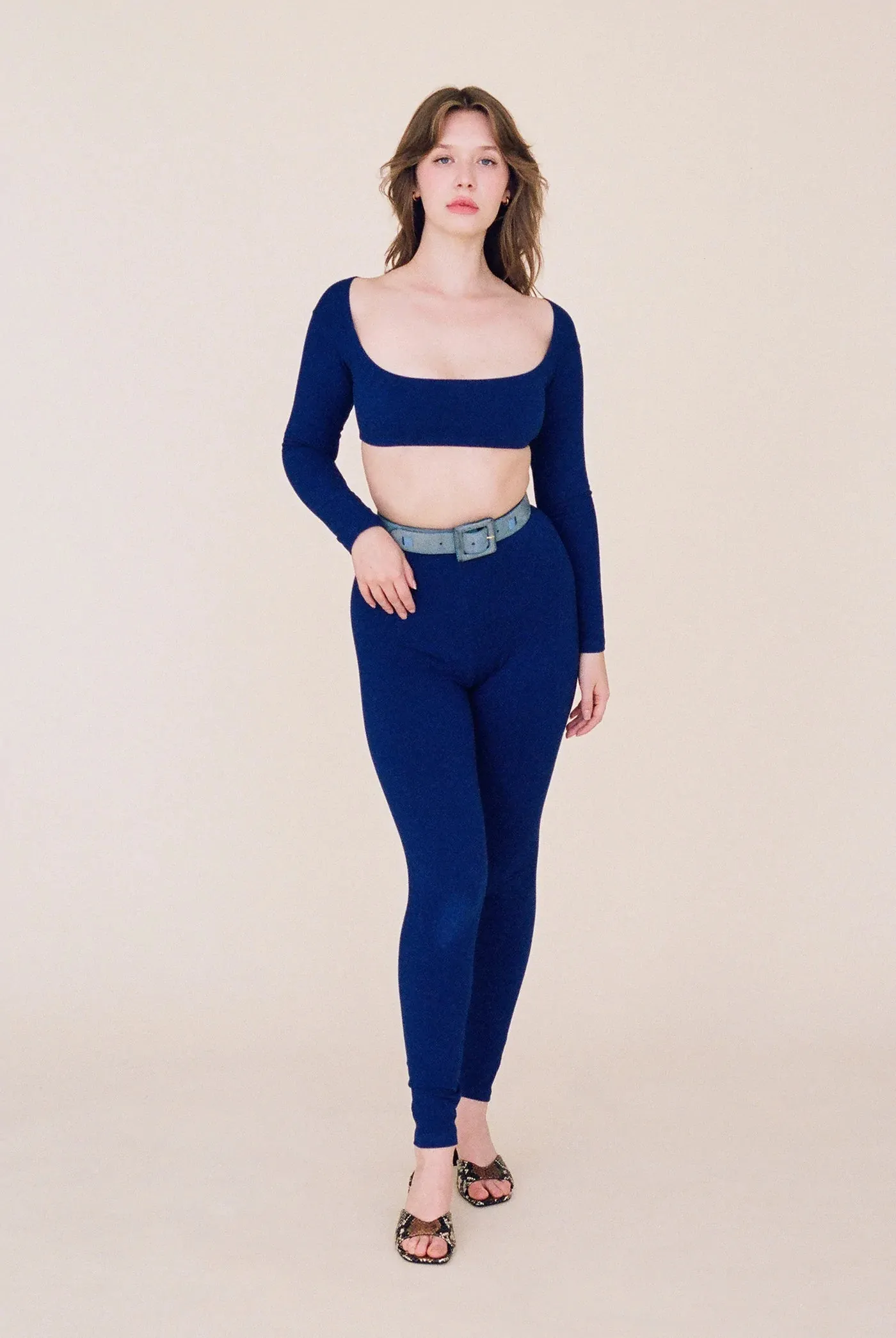 Benton Legging - Lapis (2nd Quality) sold by Gil Rodriguez product image thumbnail 3
