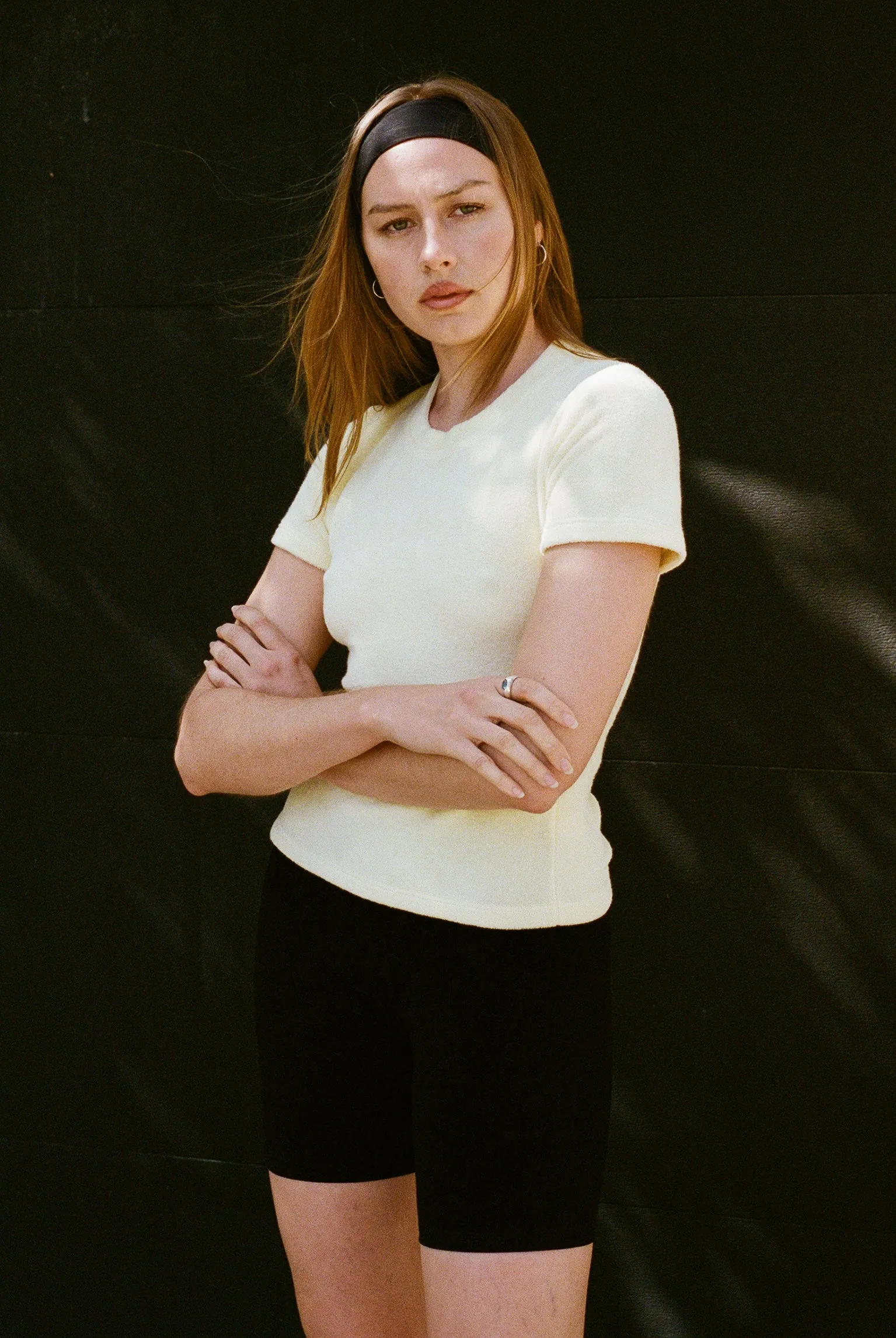 Corsica Terry Tee - Banana Cream sold by Gil Rodriguez product image thumbnail 3