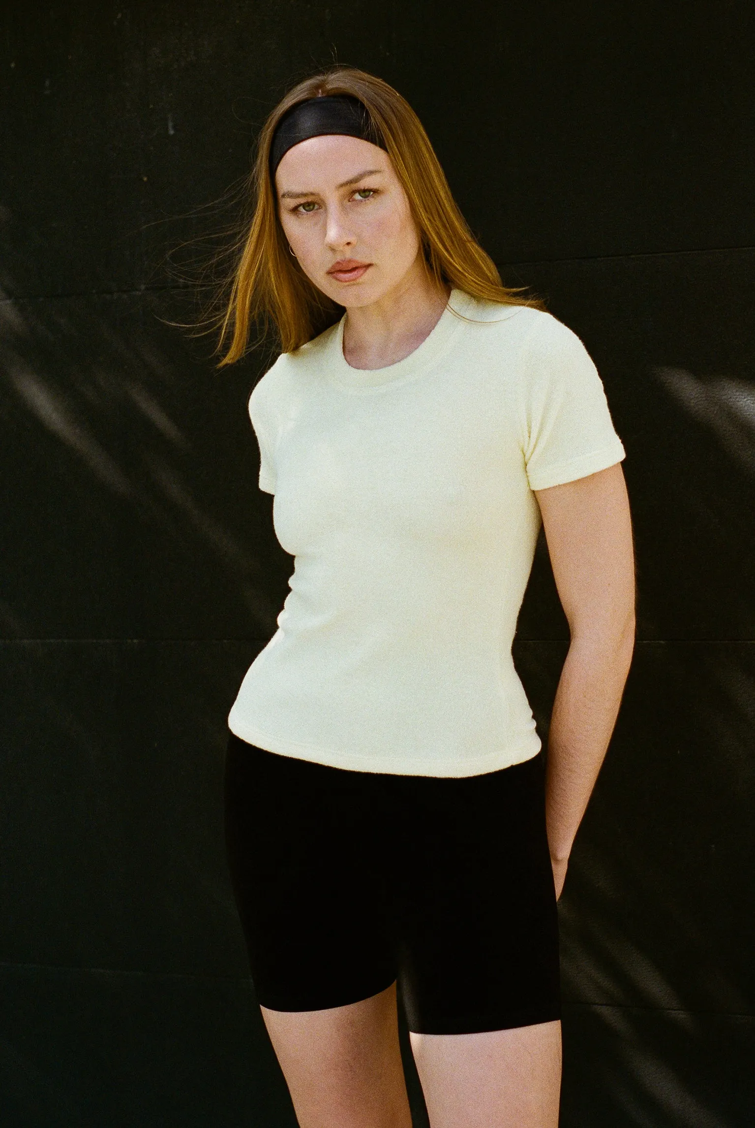 Corsica Terry Tee - Banana Cream sold by Gil Rodriguez product image thumbnail 4