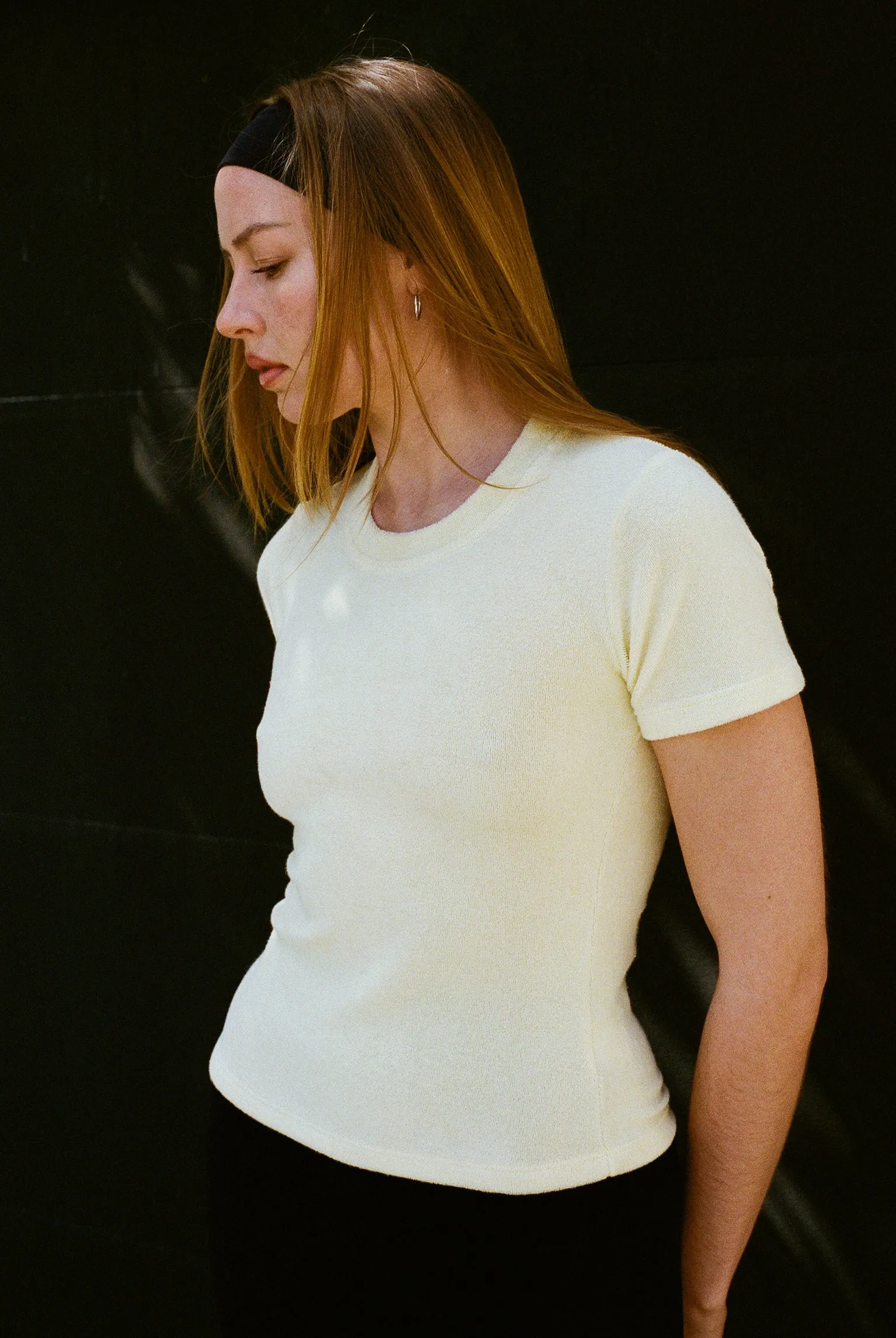 Corsica Terry Tee - Banana Cream sold by Gil Rodriguez product image thumbnail 5