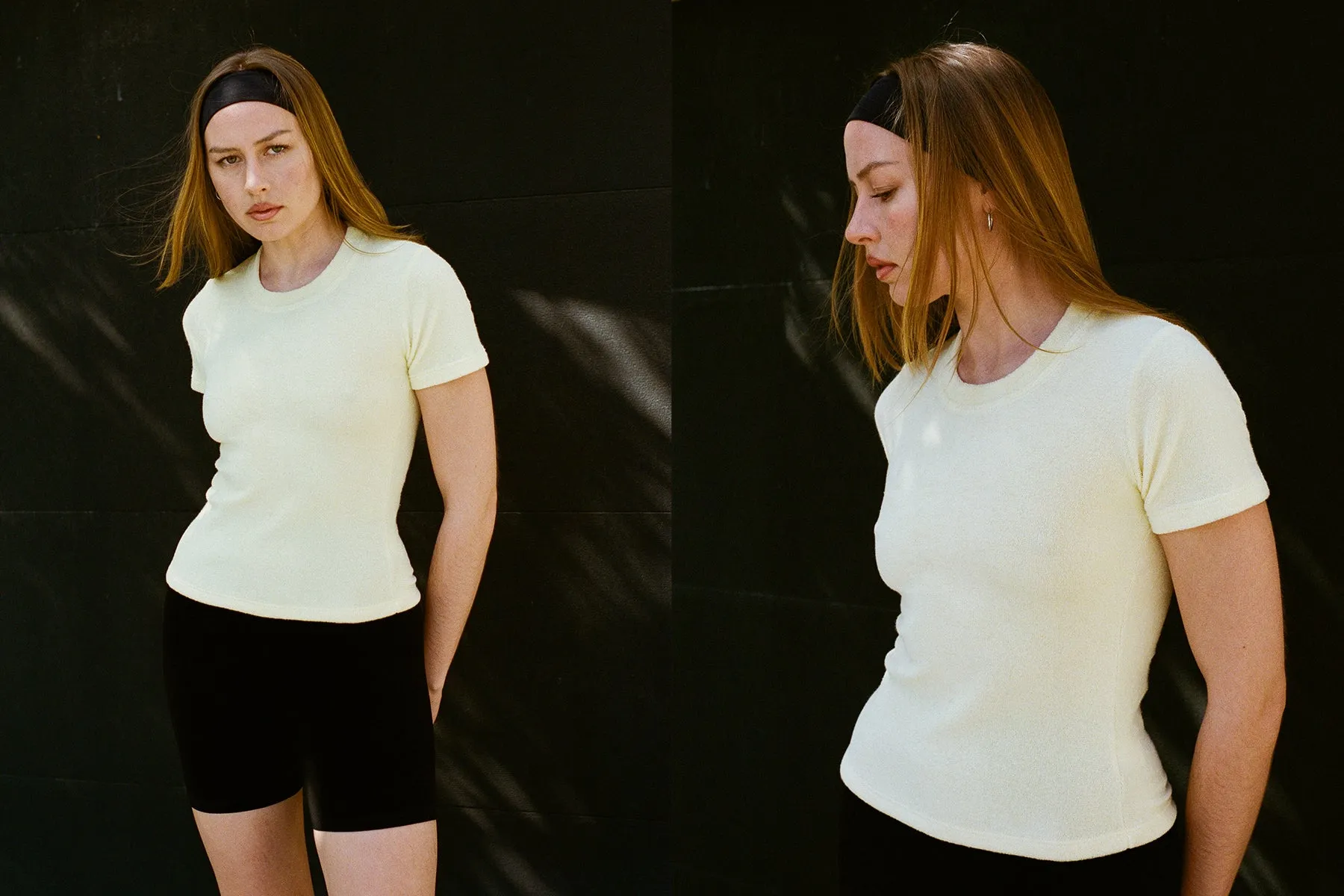 Corsica Terry Tee - Banana Cream sold by Gil Rodriguez