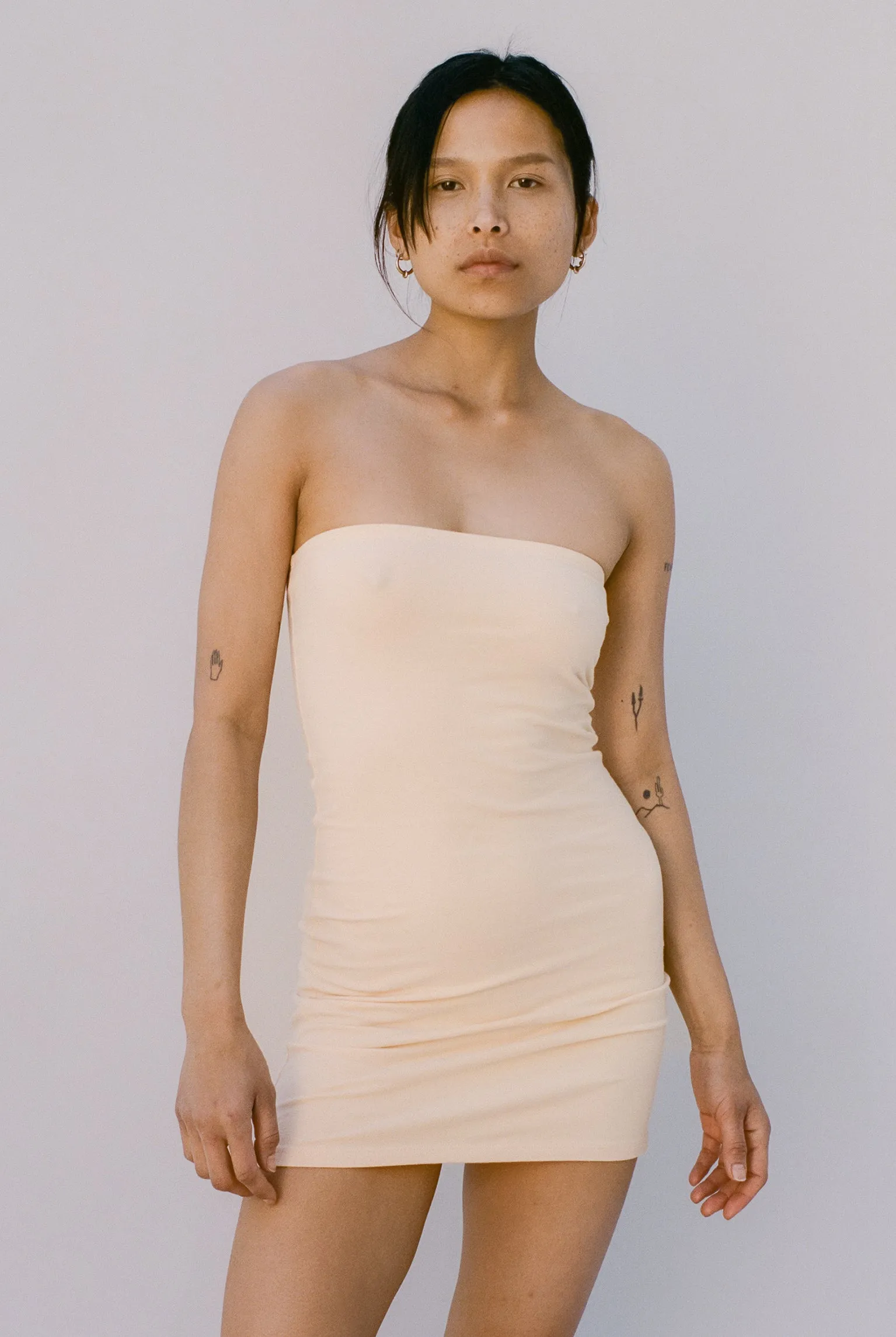 The Tube Convertible Mini Dress - Palest Peach sold by Gil Rodriguez product image thumbnail 5