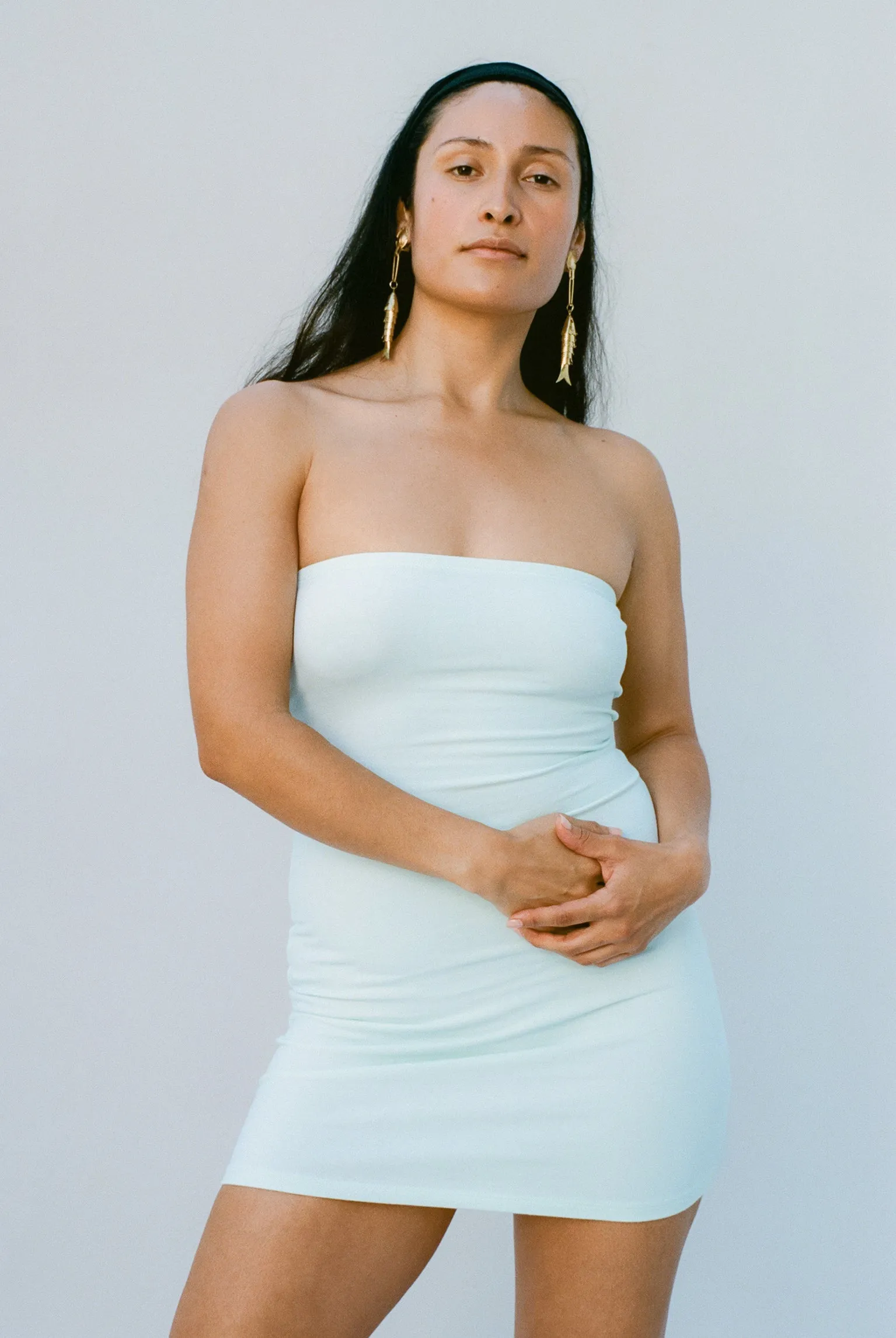 Tube Convertible Mini Dress - Palest Mint sold by Gil Rodriguez product image thumbnail 5