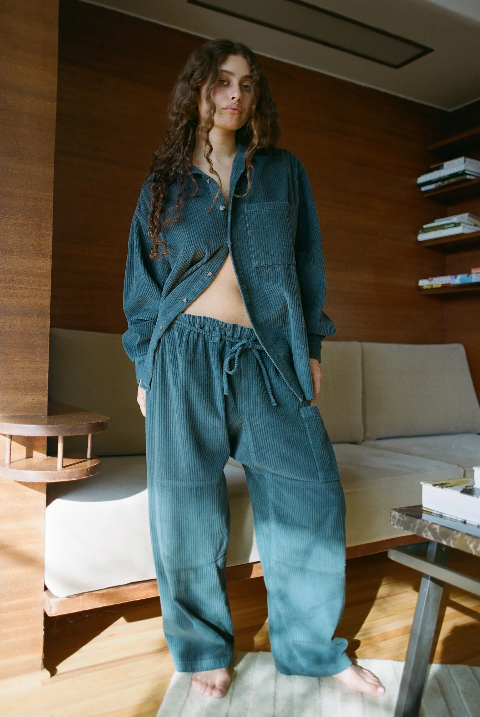 Corduroy Lou Pant - Scarab sold by Gil Rodriguez product image thumbnail 3