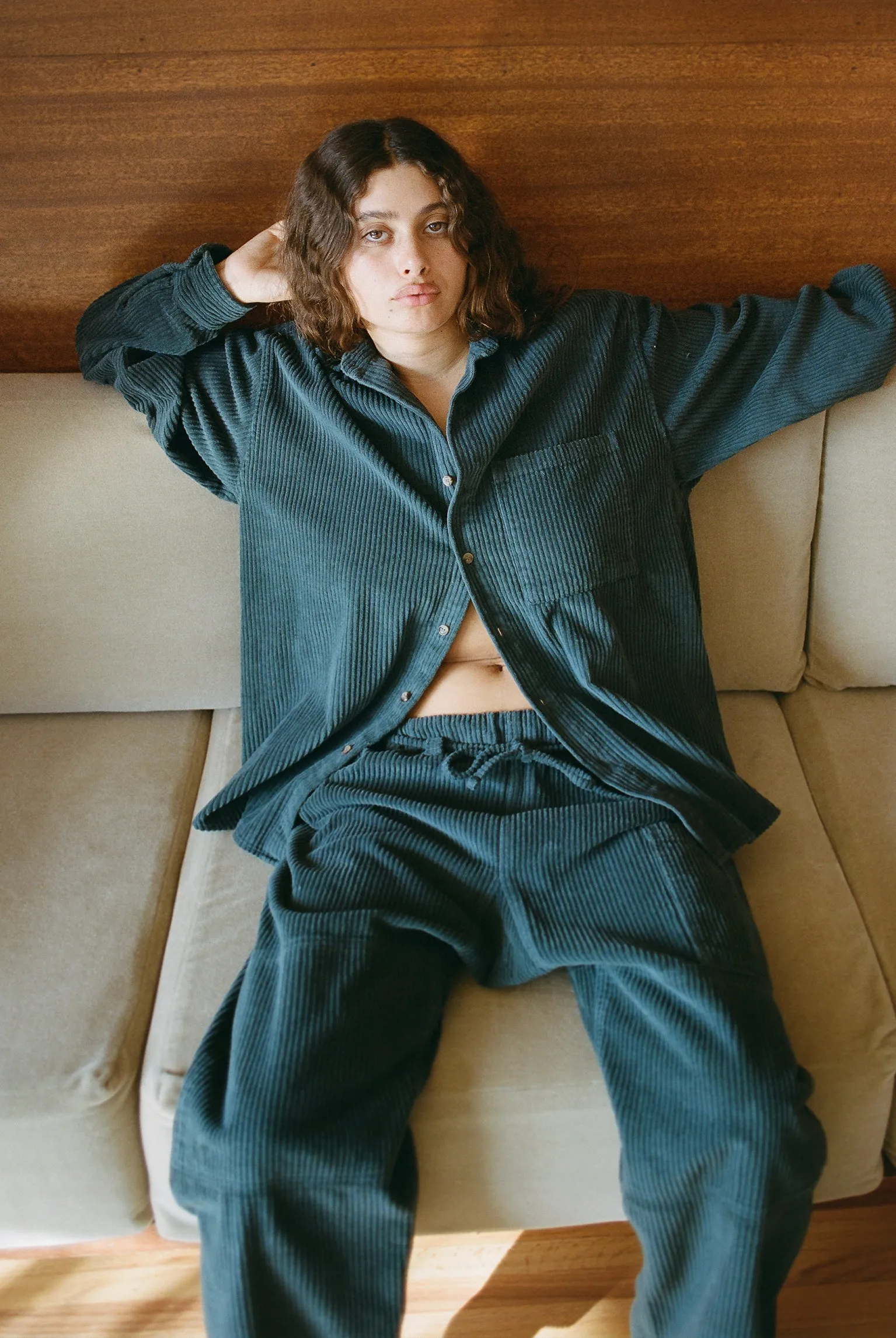 Corduroy Lou Pant - Scarab sold by Gil Rodriguez product image thumbnail 4