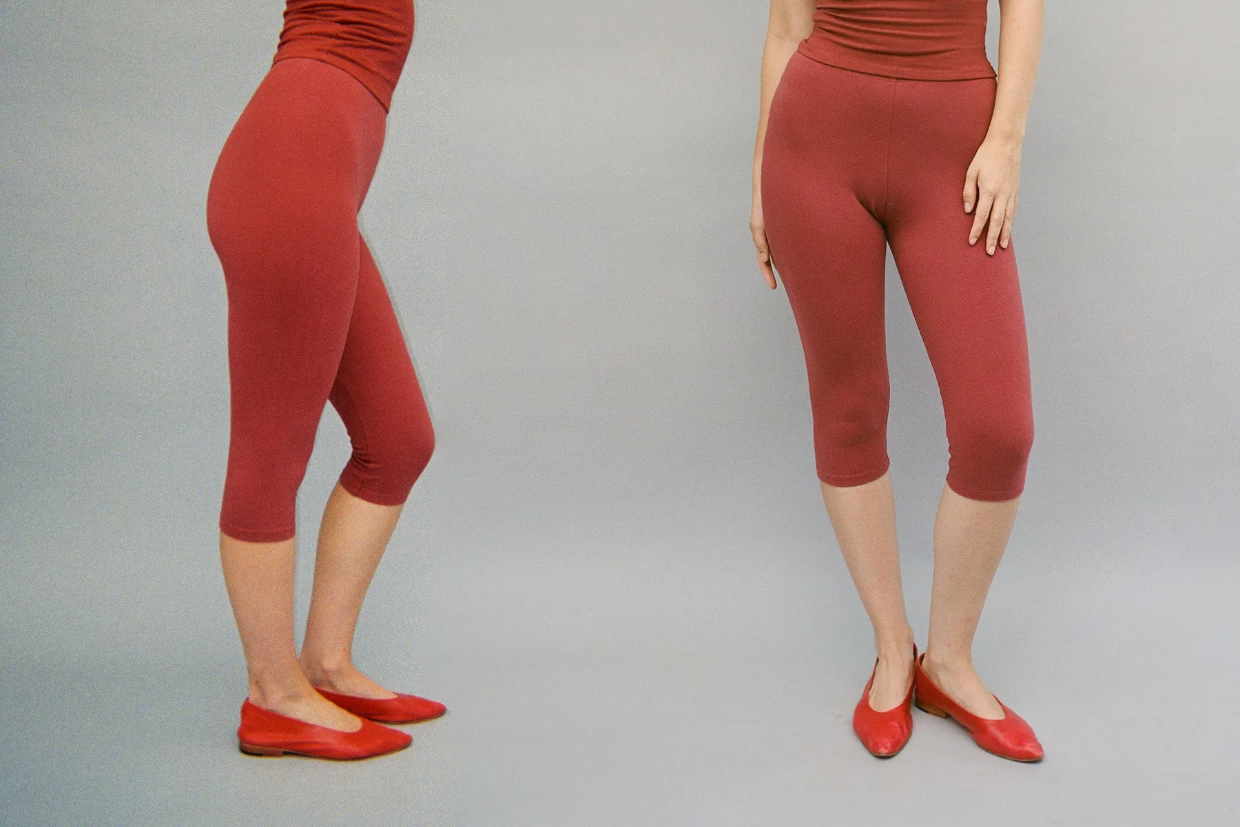Capri Legging - Sangria sold by Gil Rodriguez product image thumbnail 2