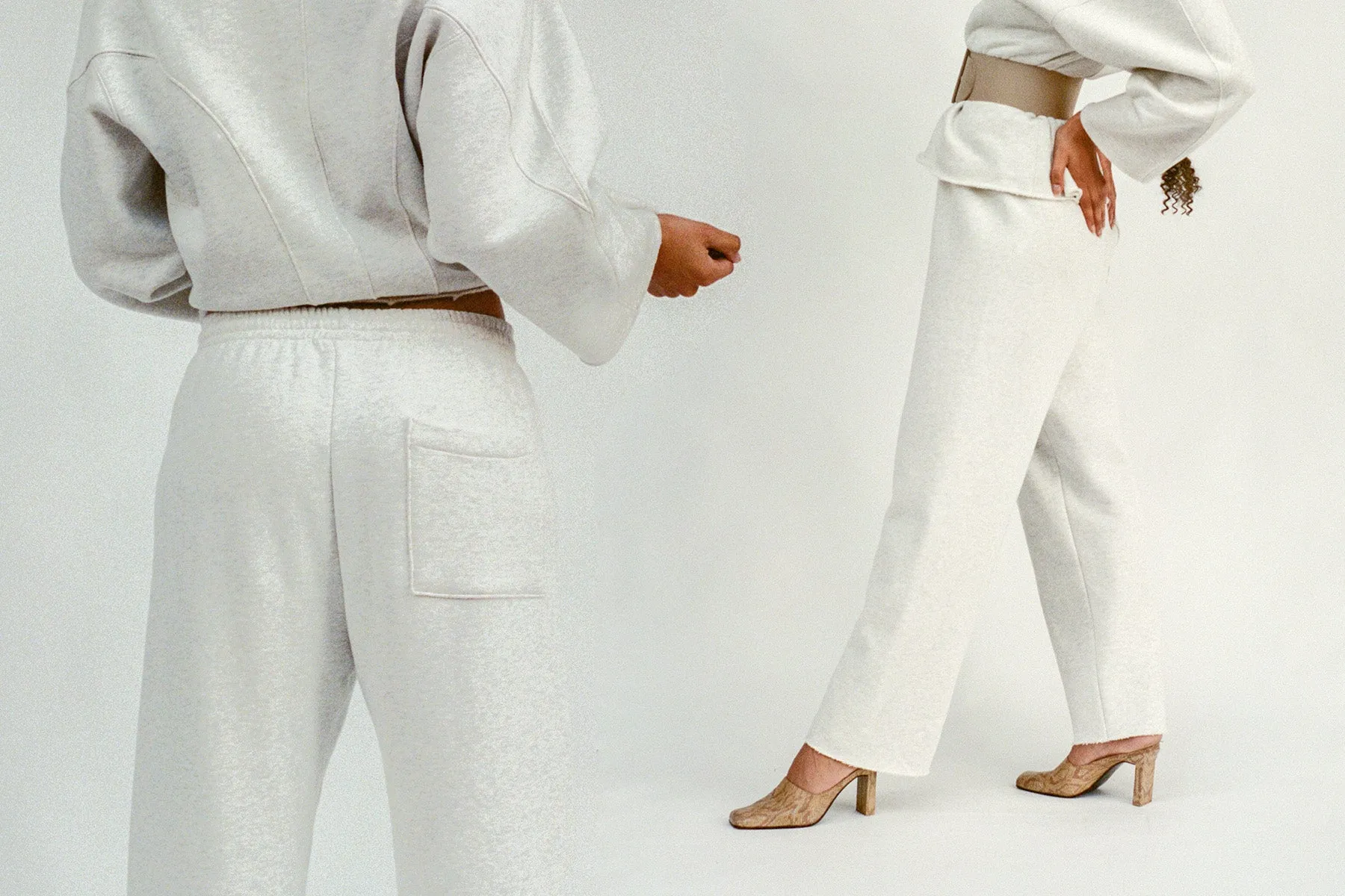 Heavy Fleece Sunday Pant - Ash Grey sold by Gil Rodriguez product image thumbnail 2