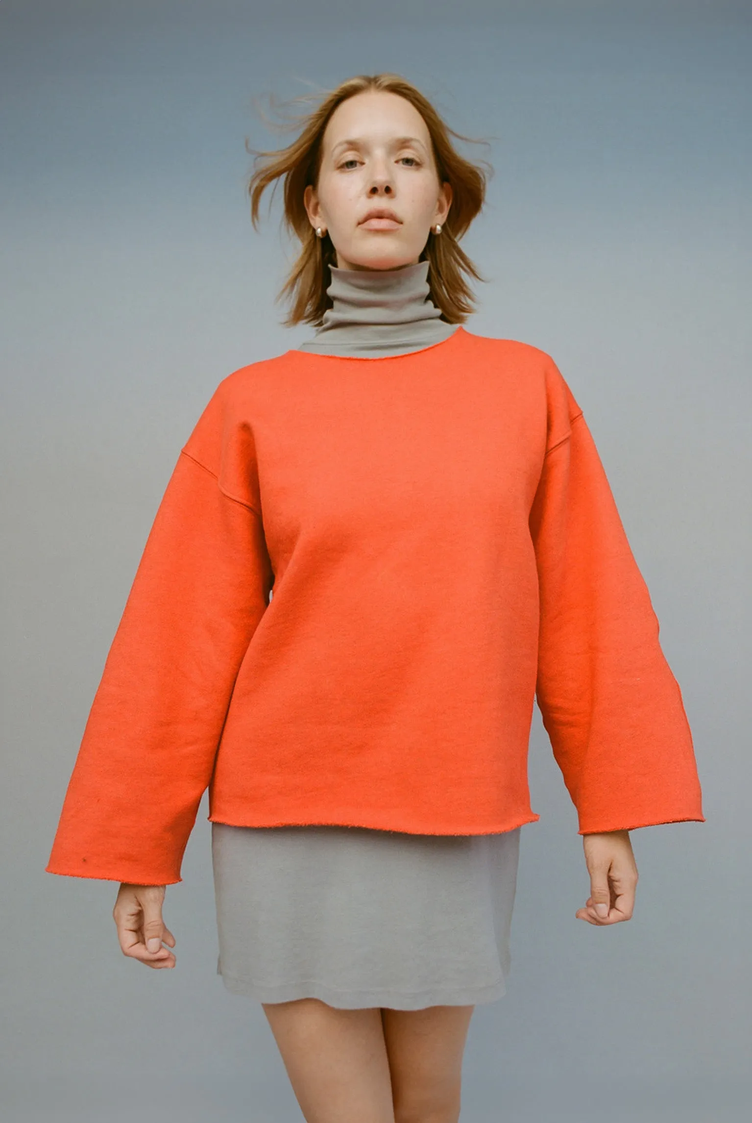 Heavy Fleece Dome Sweater - Vintage Red sold by Gil Rodriguez product image thumbnail 3