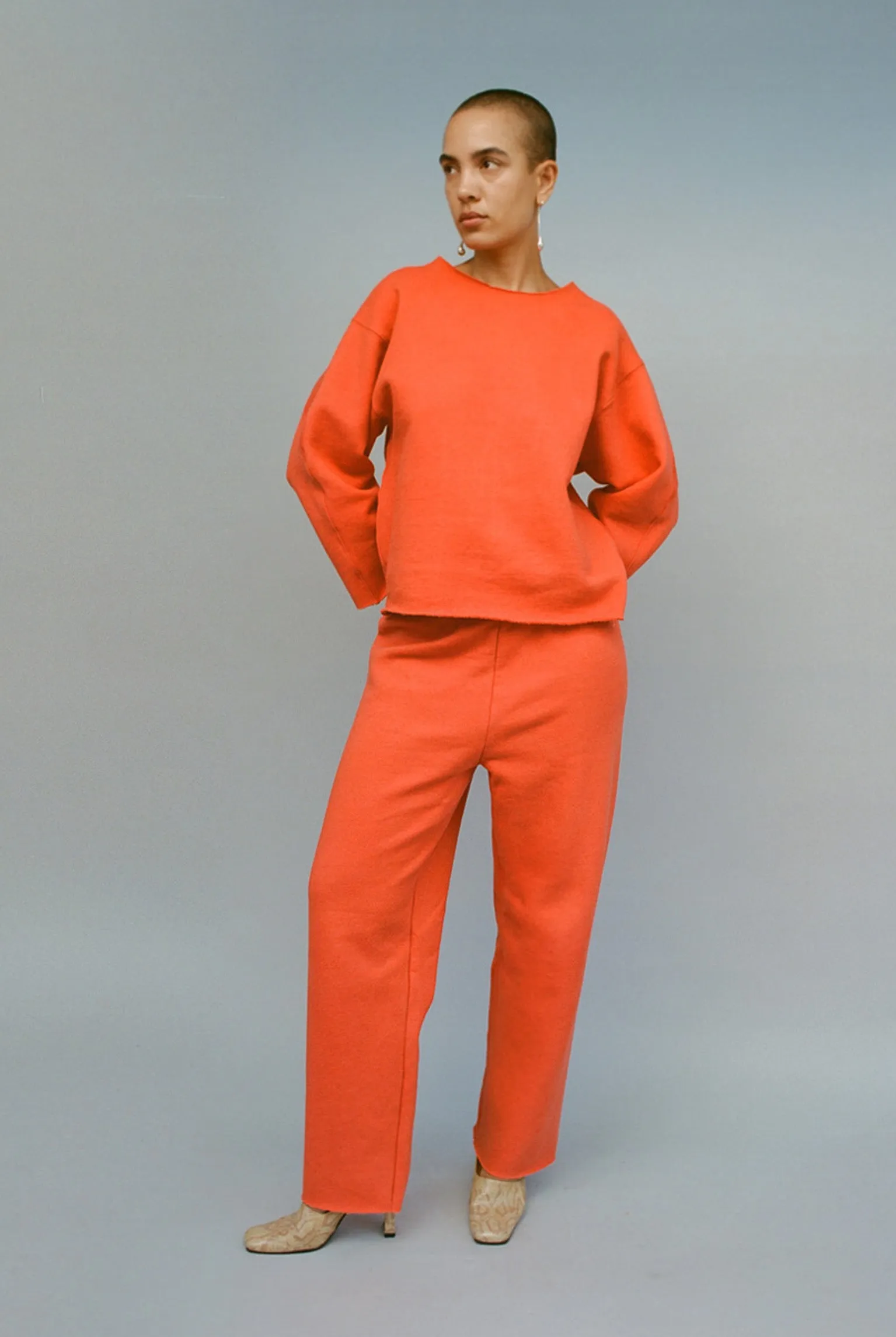 Heavy Fleece Dome Sweater - Vintage Red sold by Gil Rodriguez product image thumbnail 5