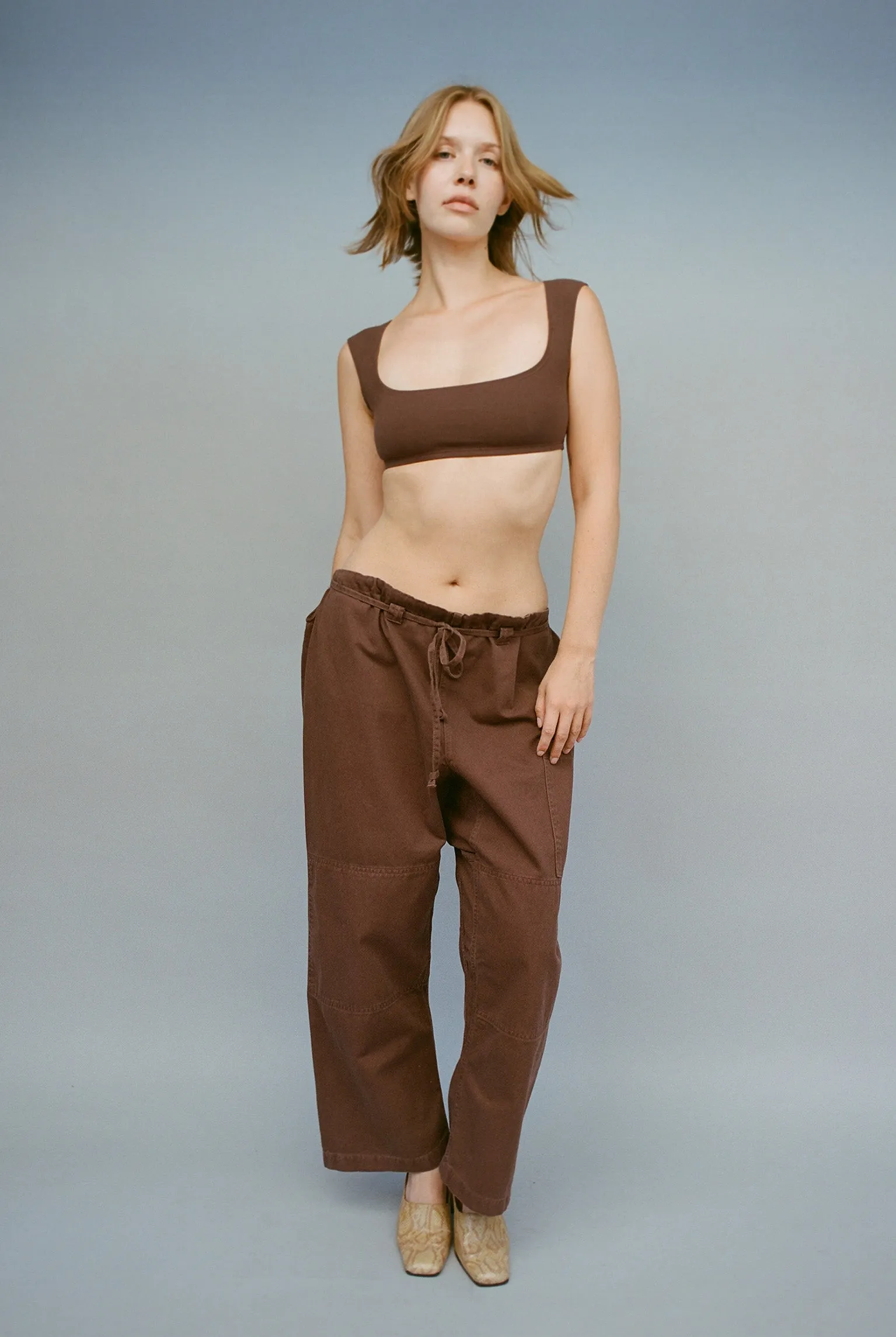 El Tigre Chiquito S/S Crop Top - Chocolate sold by Gil Rodriguez product image thumbnail 4