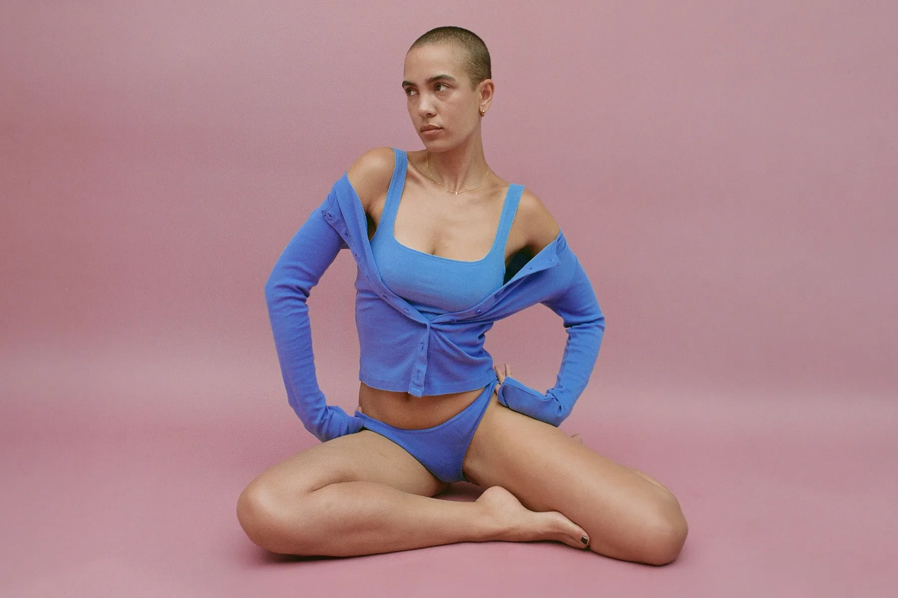 Matisse Scooped Tank - Violet Blue sold by Gil Rodriguez product image thumbnail 3