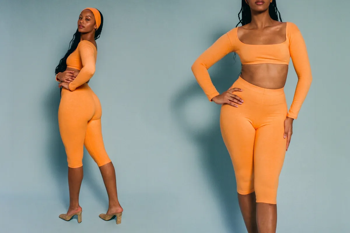 Capri Legging - Creamsicle sold by Gil Rodriguez