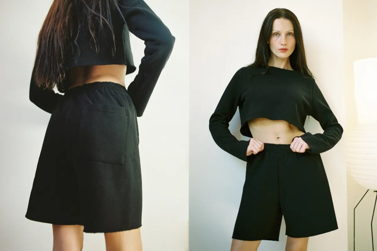Jordan Fleece Short - Black sold by Gil Rodriguez