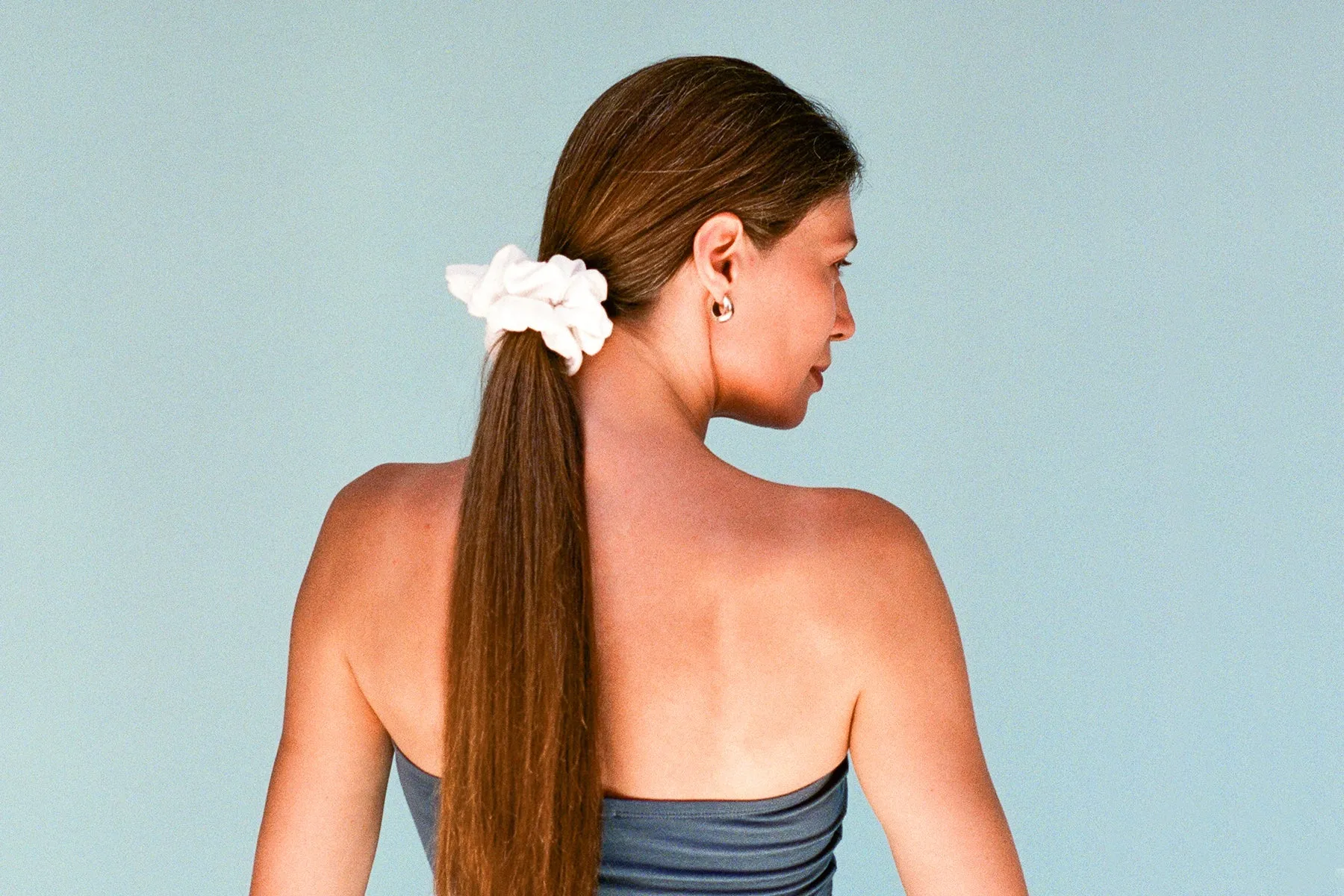 Classic Scrunchie - White sold by Gil Rodriguez product image thumbnail 3