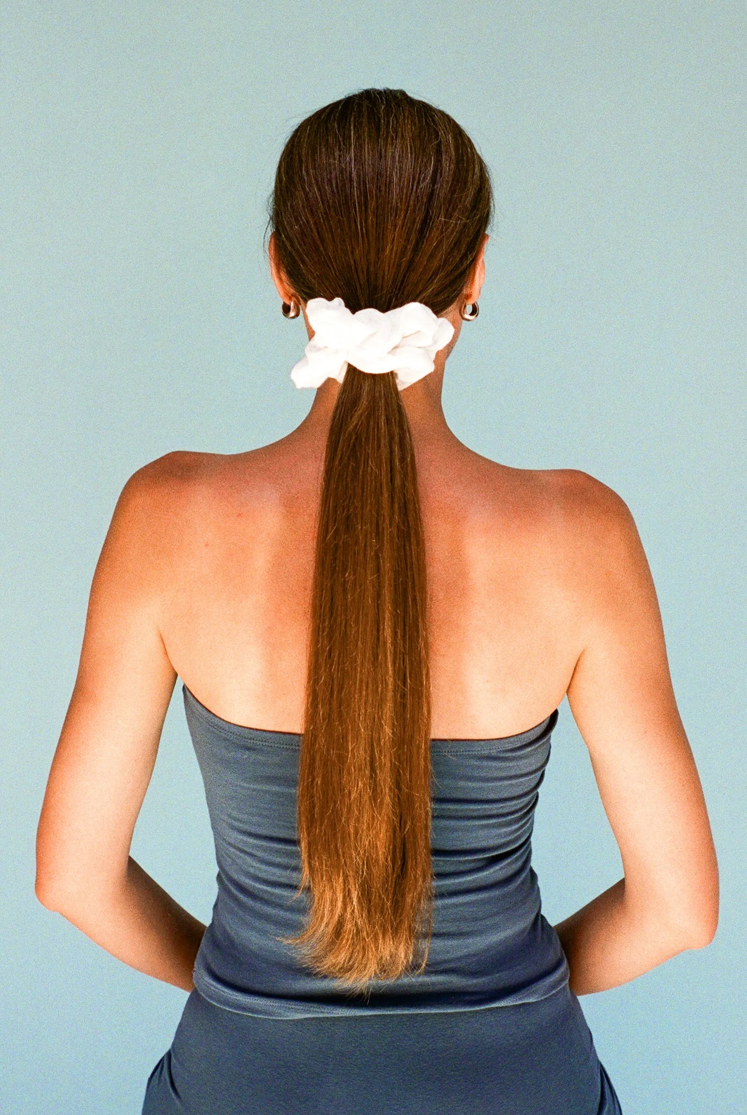 Classic Scrunchie - White sold by Gil Rodriguez product image thumbnail 2
