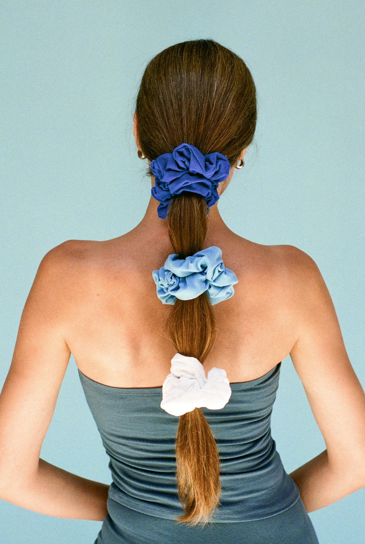 Classic Scrunchie - Old Jeans sold by Gil Rodriguez product image thumbnail 3