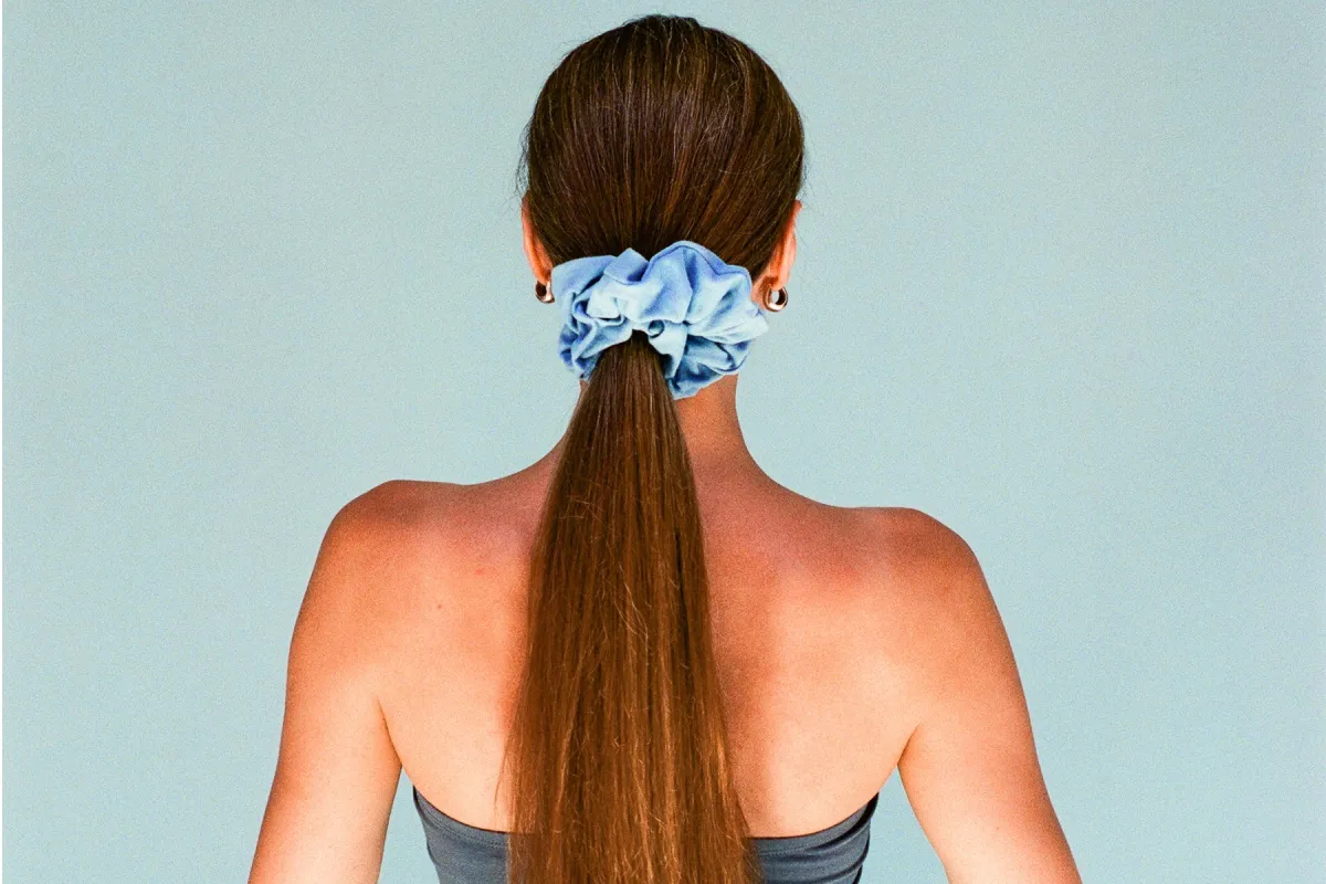 Classic Scrunchie - Old Jeans sold by Gil Rodriguez