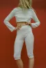 Capri Legging - Ash Grey sold by Gil Rodriguez