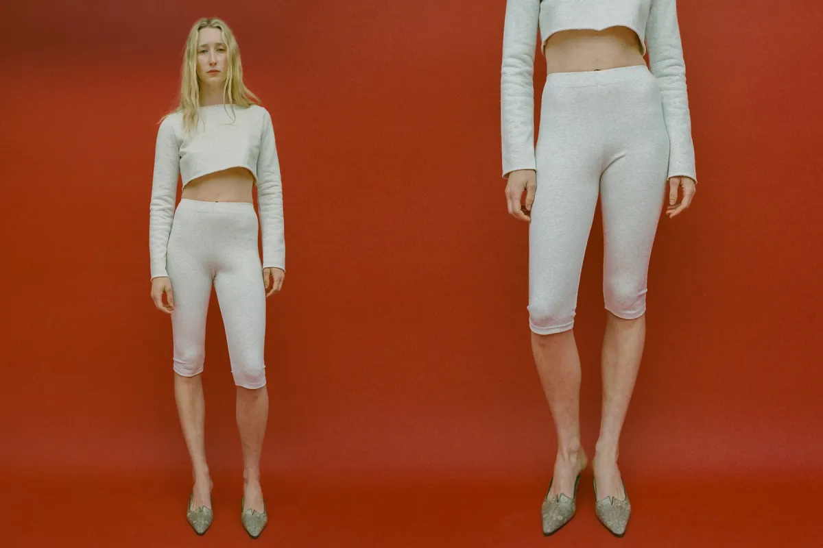 Capri Legging - Ash Grey sold by Gil Rodriguez
