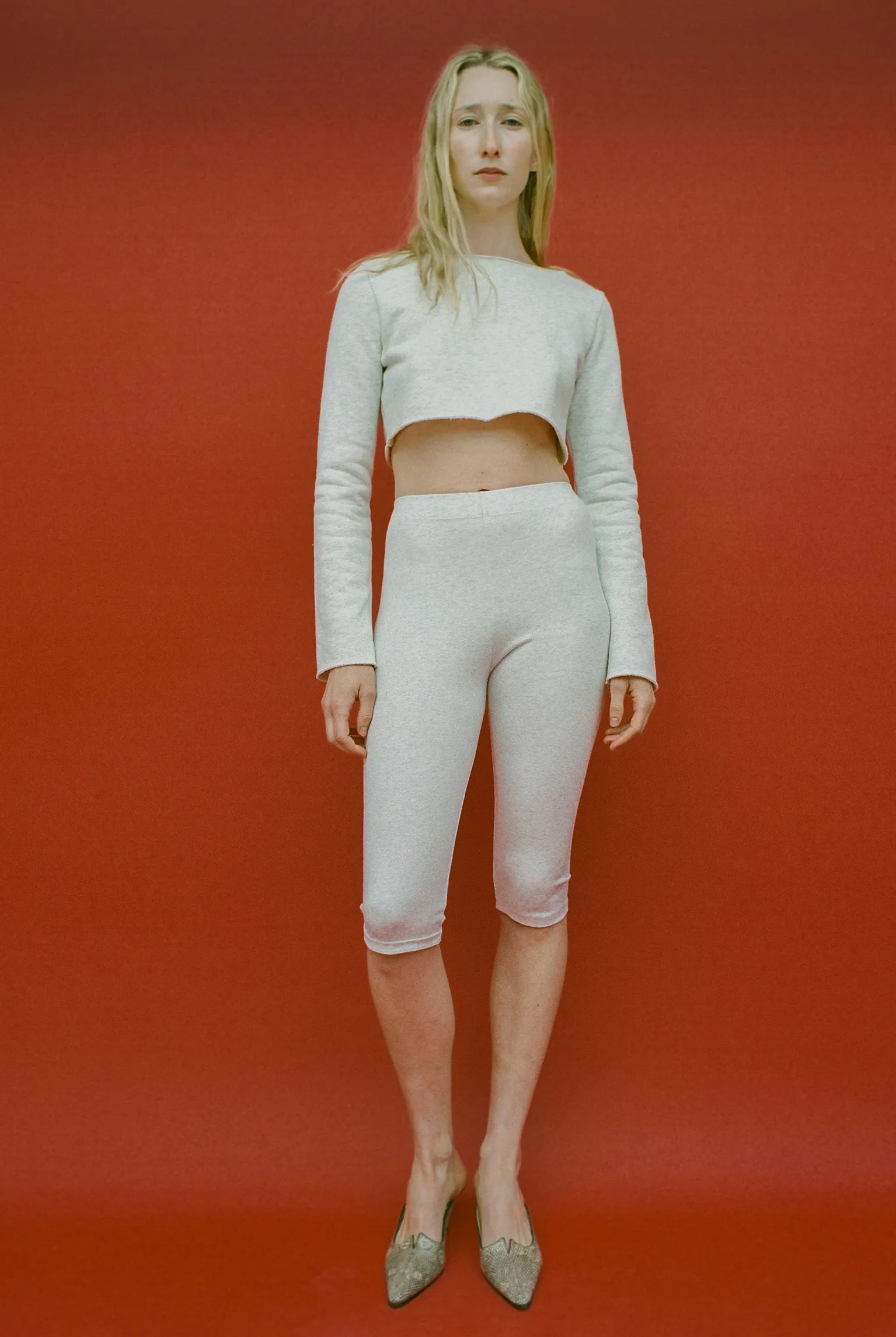 Capri Legging - Ash Grey sold by Gil Rodriguez product image thumbnail 5