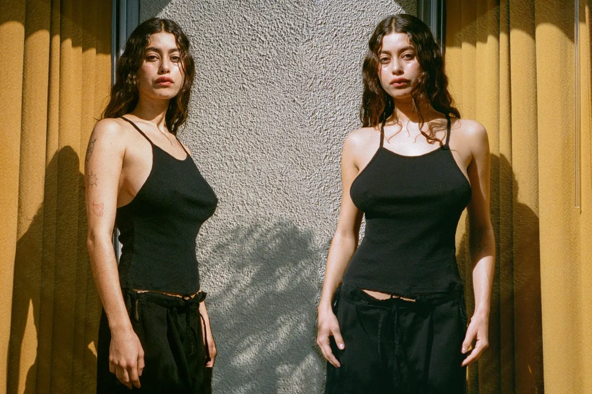 Pointelle Miro Tank - Black sold by Gil Rodriguez