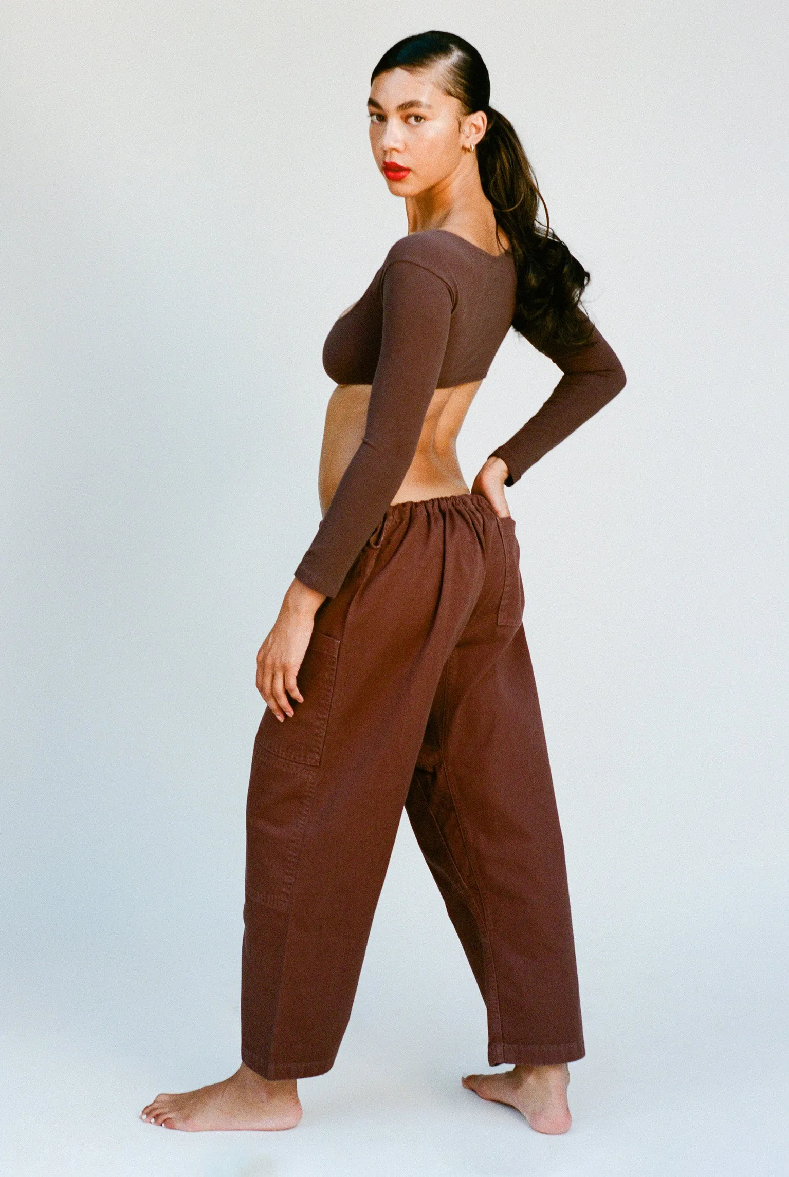 Lou Pant - Chocolate sold by Gil Rodriguez product image thumbnail 4