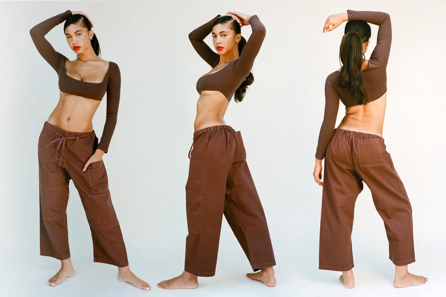 Lou Pant - Chocolate sold by Gil Rodriguez