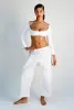 Lou Pant - Cream sold by Gil Rodriguez