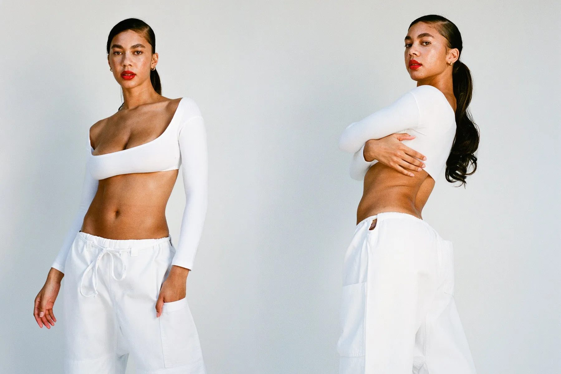 Lou Pant - Cream sold by Gil Rodriguez product image thumbnail 2