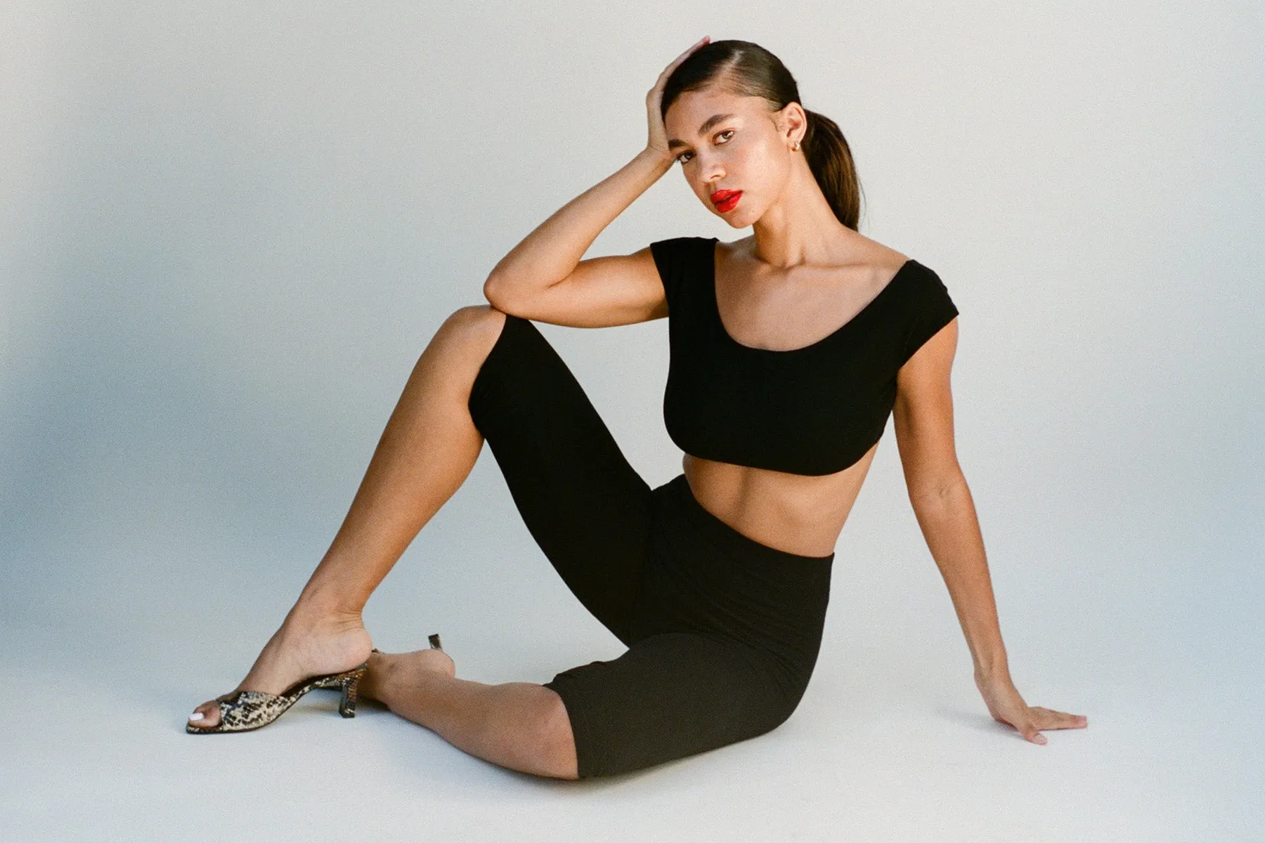 Capri Legging - Black sold by Gil Rodriguez product image thumbnail 3