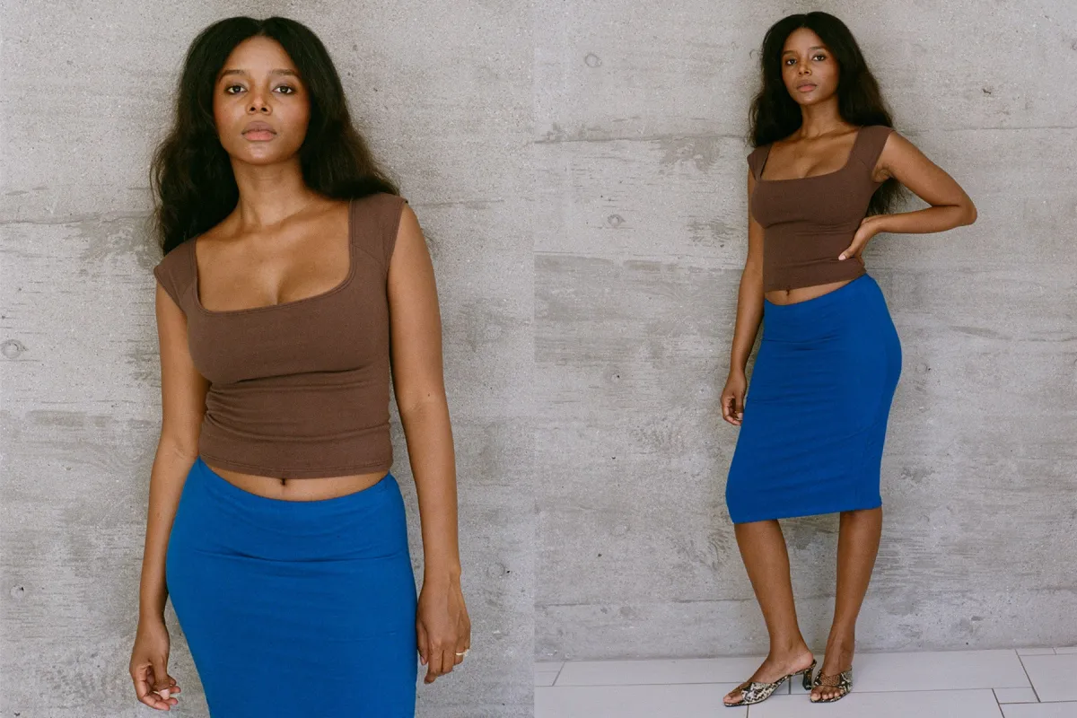 El Tigre Everyday Top - Chocolate sold by Gil Rodriguez